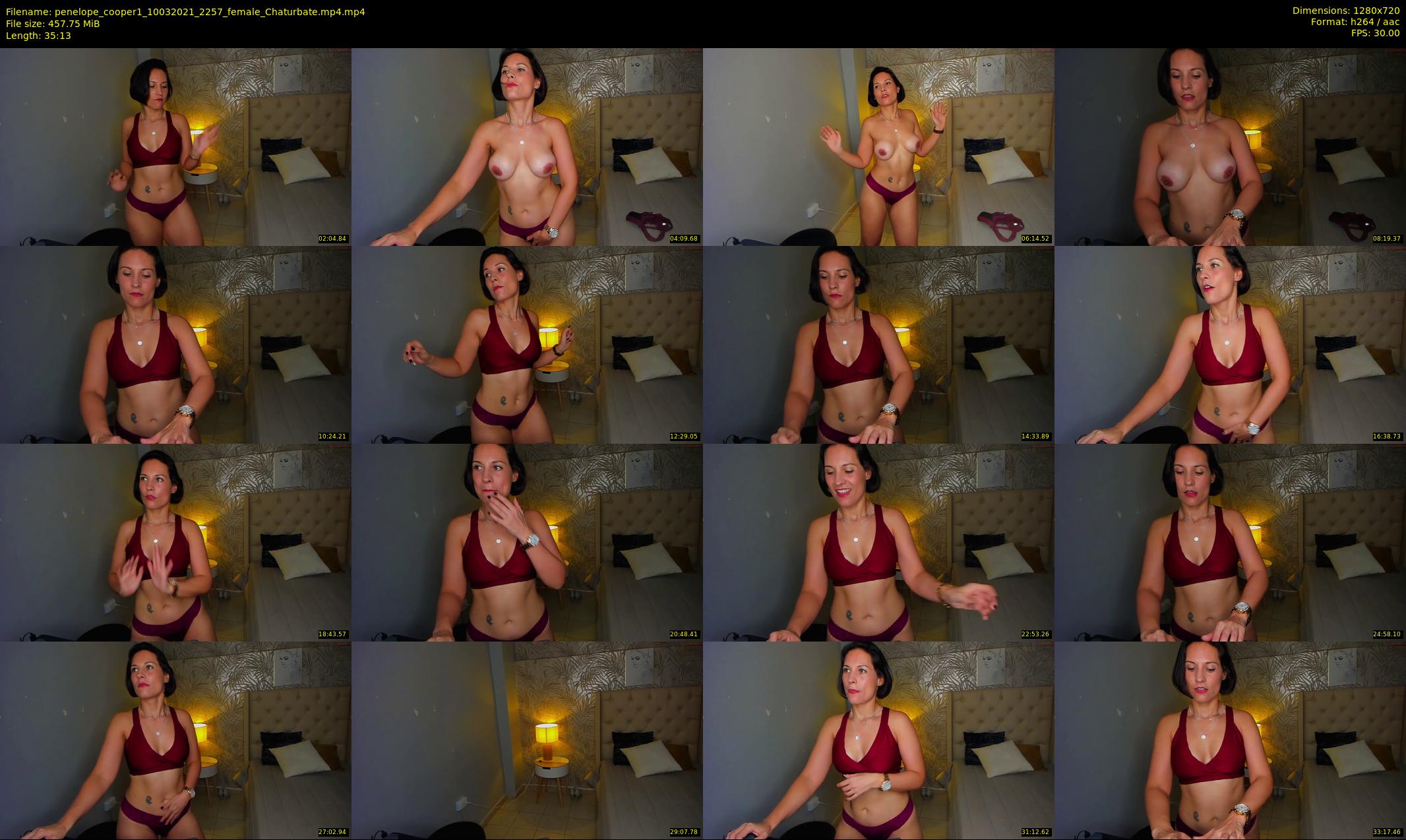 penelope_cooper1 — 36 minute Chaturbate female cam show recording, 720p, Mar 10, 2021
