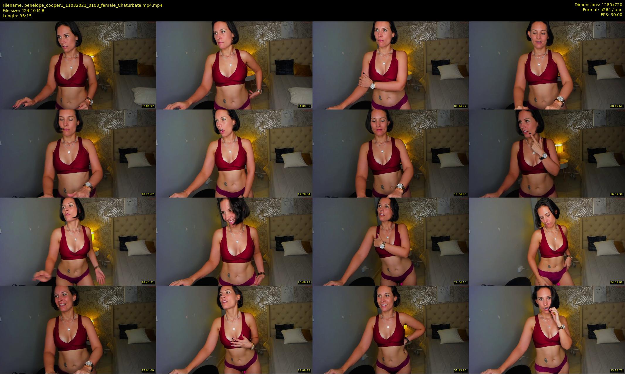 penelope_cooper1 — 36 minute Chaturbate female cam show recording, 720p, Mar 11, 2021