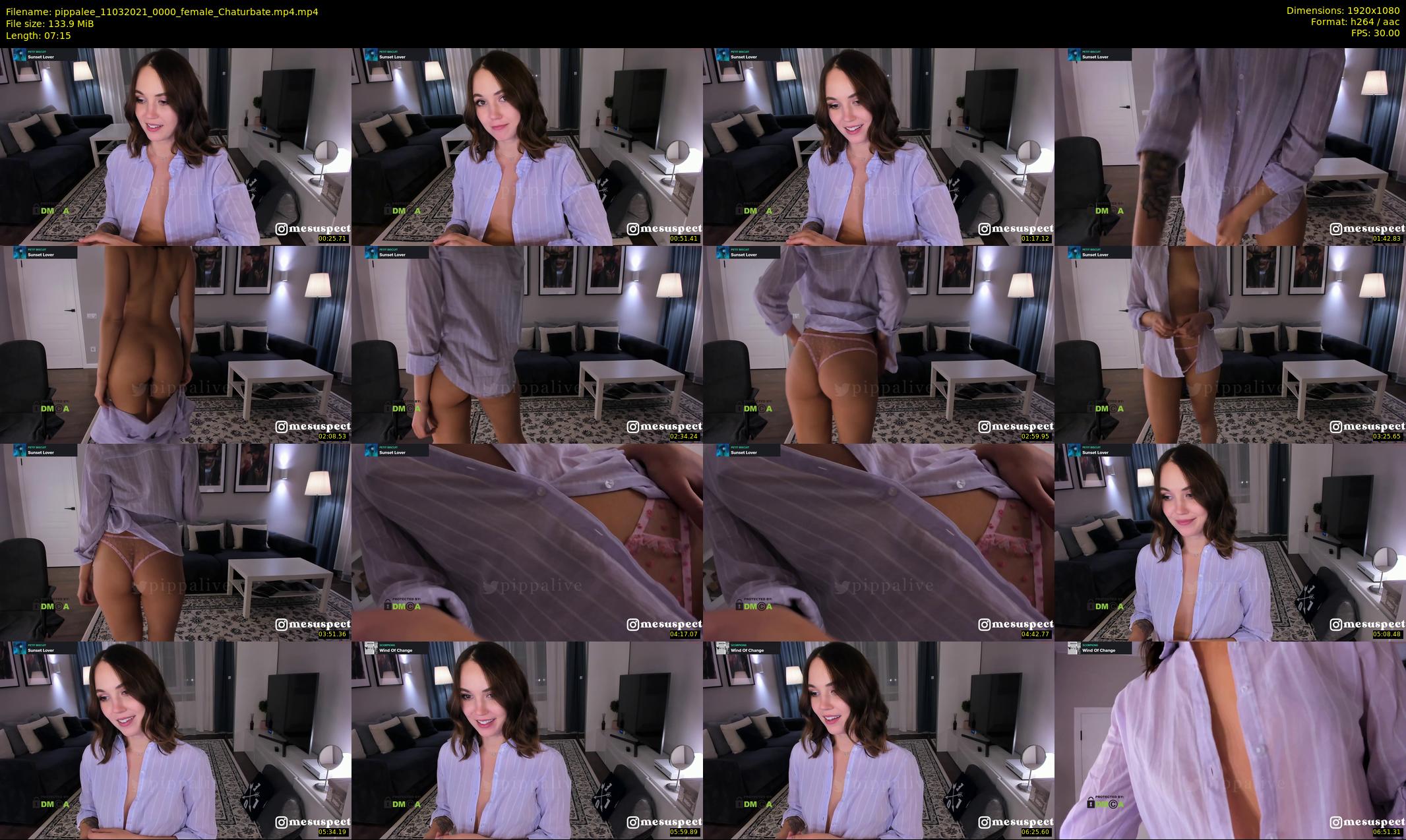pippalee — 8 minute Chaturbate female cam show recording, 1080p, Mar 11, 2021
