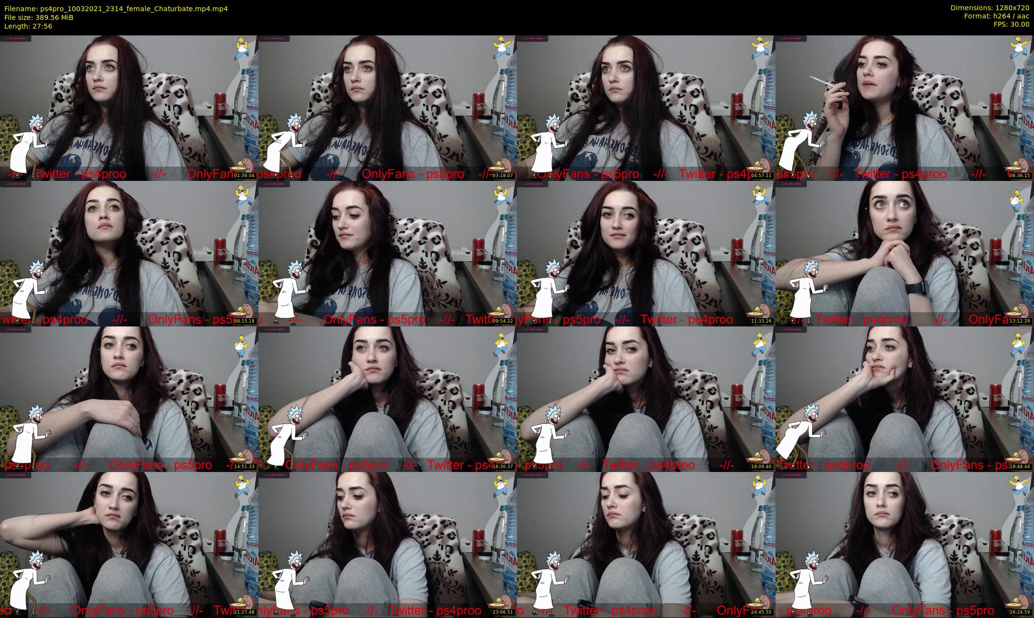 ps4pro — 28 minute Chaturbate female cam show recording, 720p, Mar 10, 2021