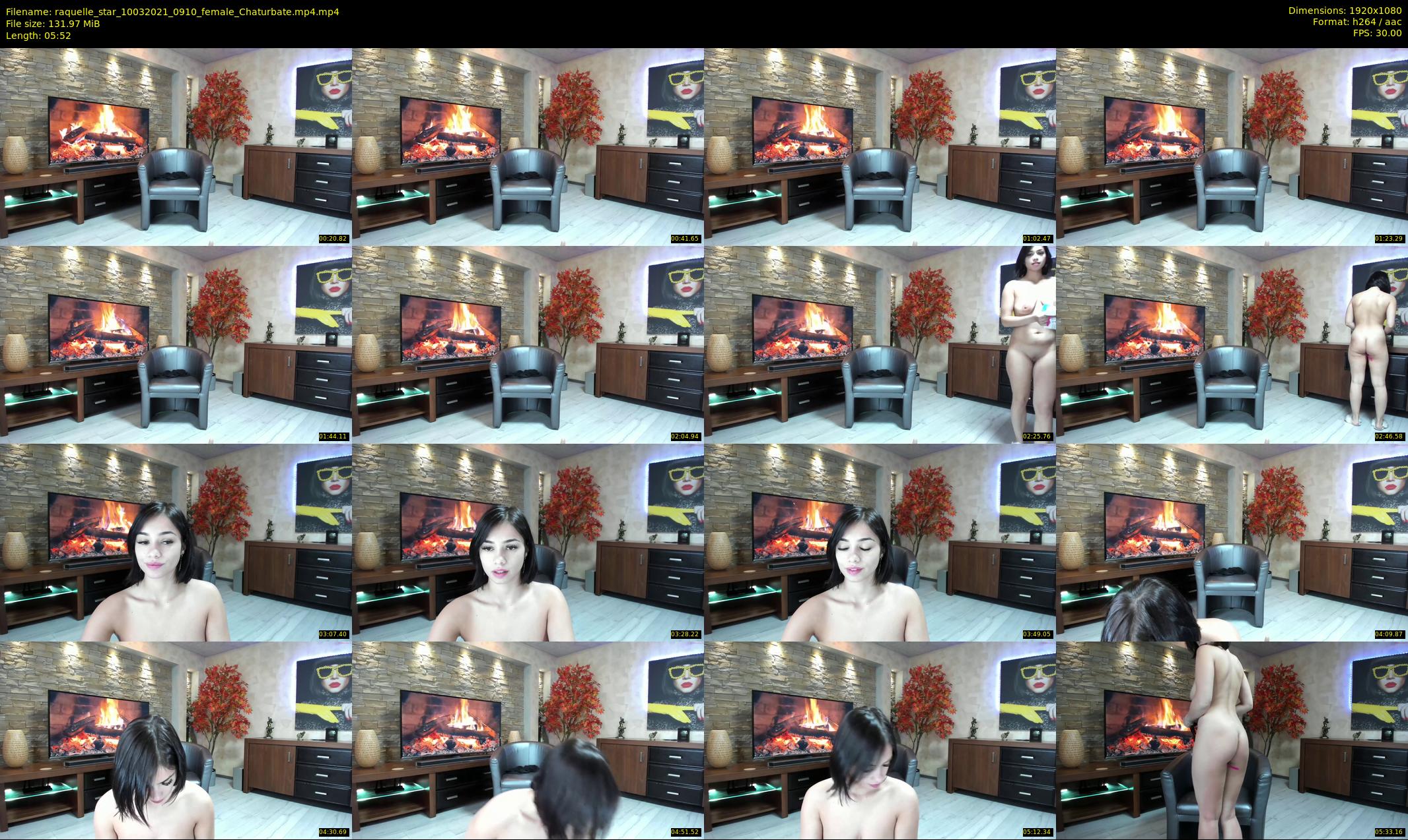 raquelle_star — 6 minute Chaturbate couple cam show recording, 1080p, Mar 10, 2021