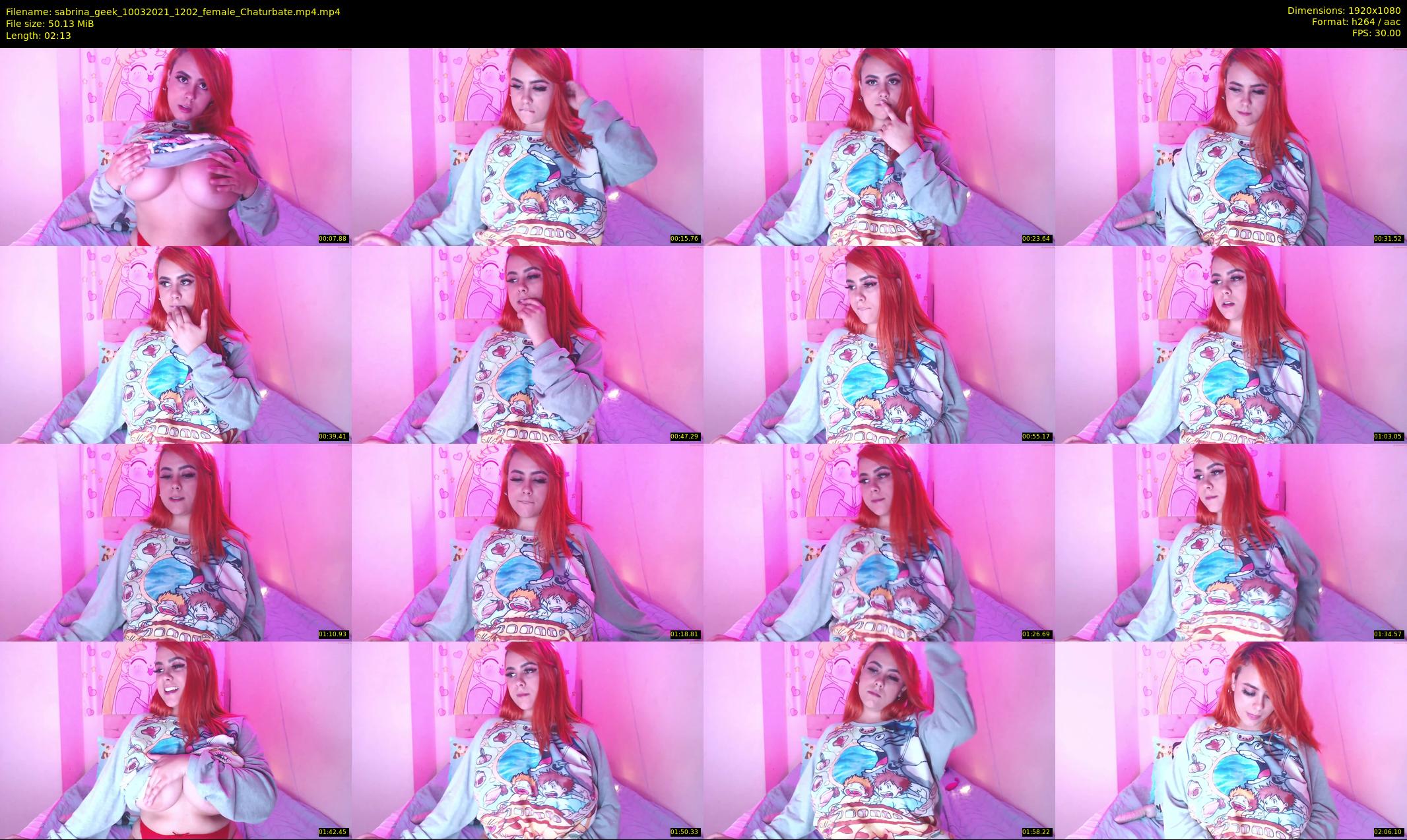 sabrina_geek — 3 minute Chaturbate female cam show recording, 1080p, Mar 10, 2021