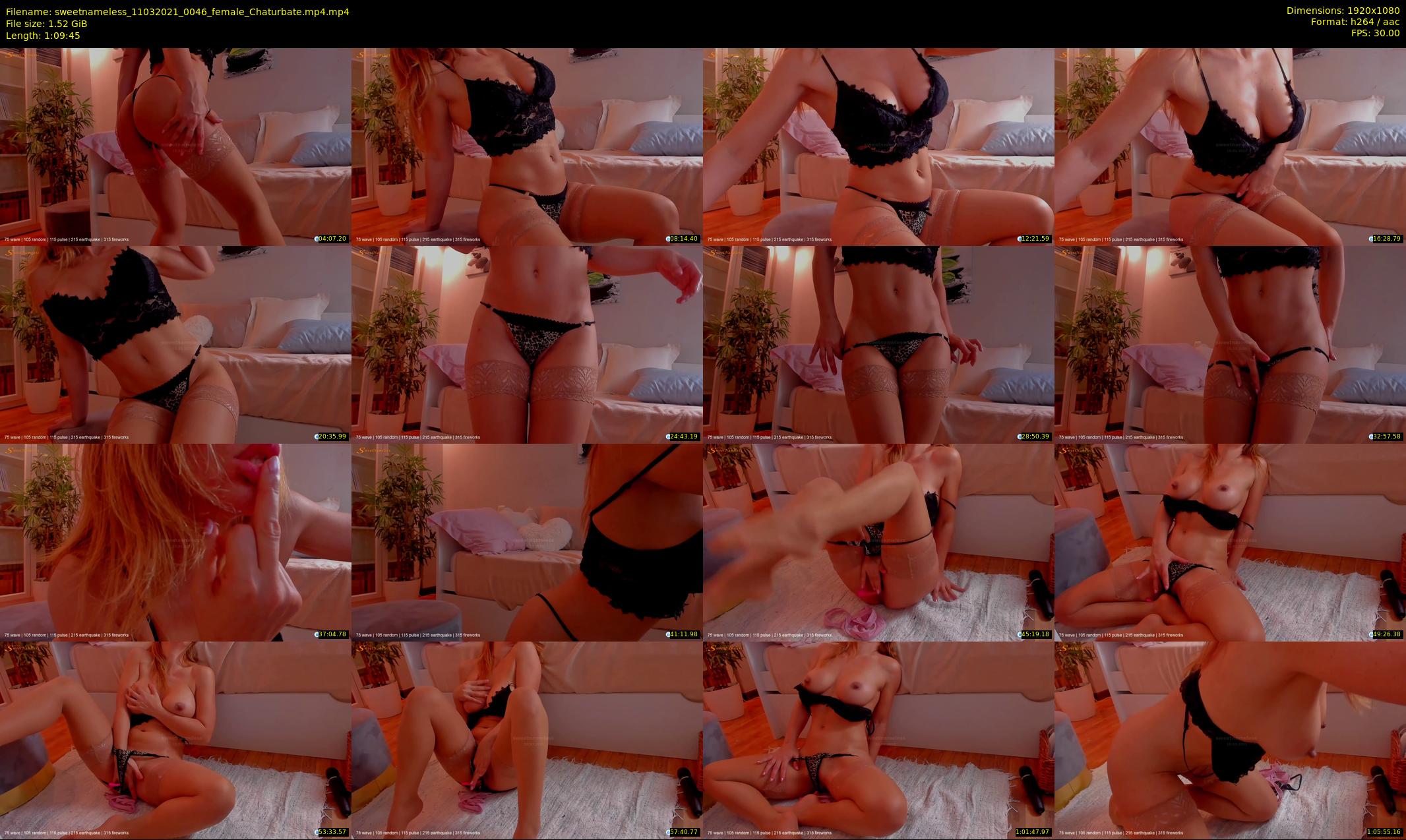 sweetnameless — 70 minute Chaturbate couple cam show recording, 1080p, Mar 11, 2021