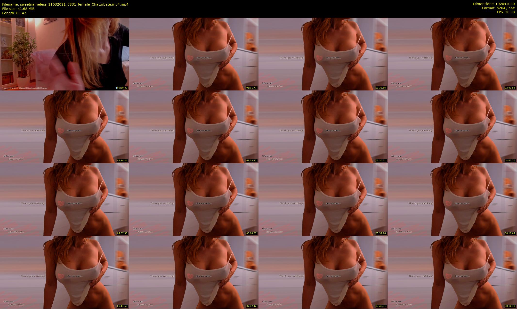 sweetnameless — 9 minute Chaturbate couple cam show recording, 1080p, Mar 11, 2021