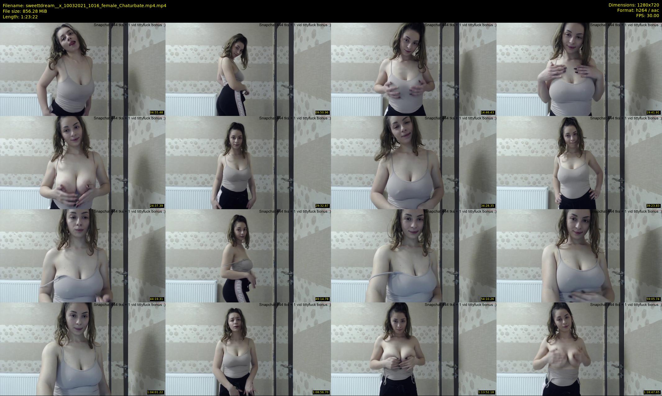 sweettdream__x — 84 minute Chaturbate female cam show recording, 720p, Mar 10, 2021