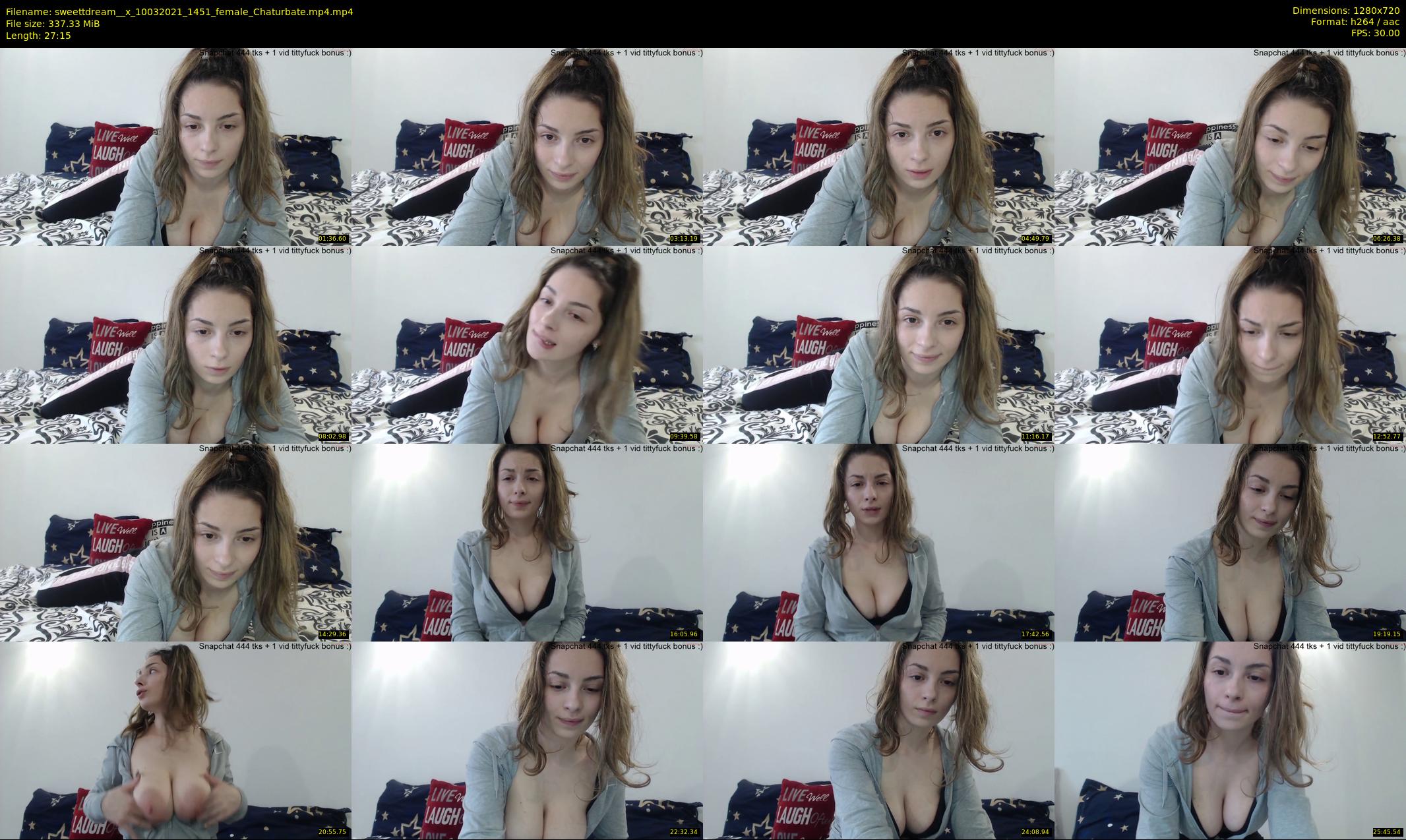 sweettdream__x — 28 minute Chaturbate female cam show recording, 720p, Mar 10, 2021