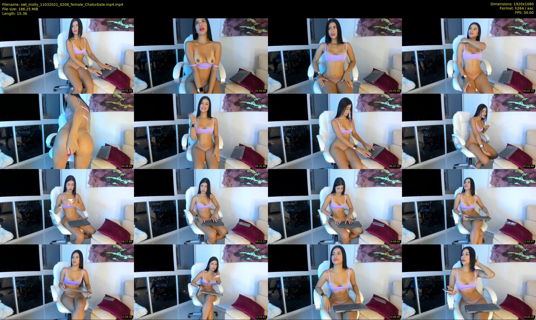 swt_molly — 16 minute Chaturbate female cam show recording, 1080p, Mar 11, 2021