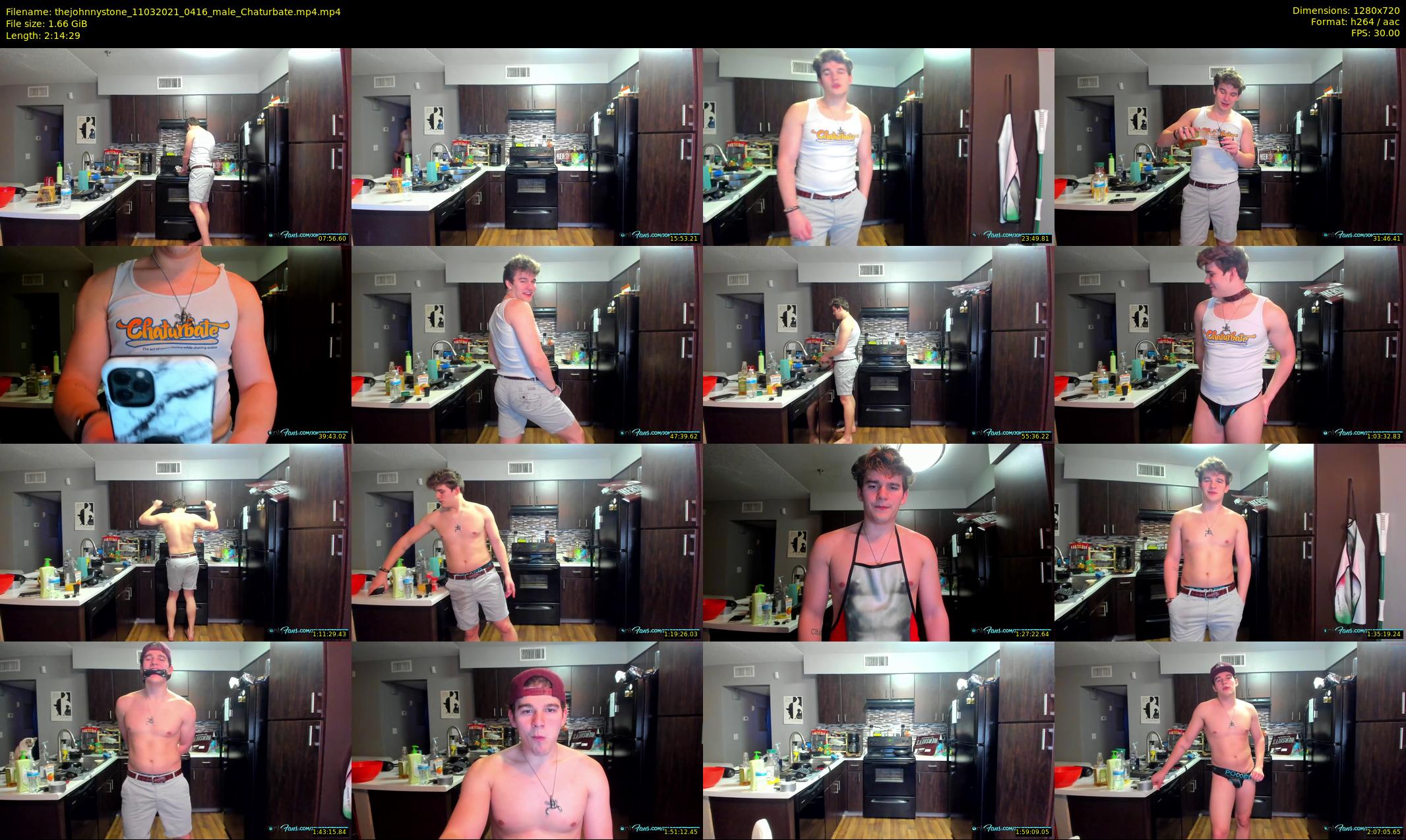 thejohnnystone — 135 minute Chaturbate male cam show recording, 720p, Mar 11, 2021