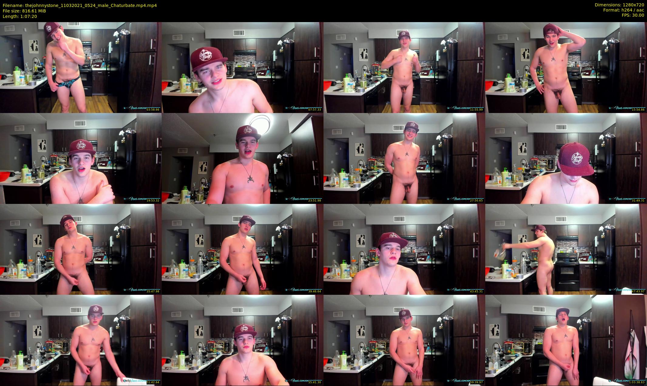 thejohnnystone — 68 minute Chaturbate male cam show recording, 720p, Mar 11, 2021