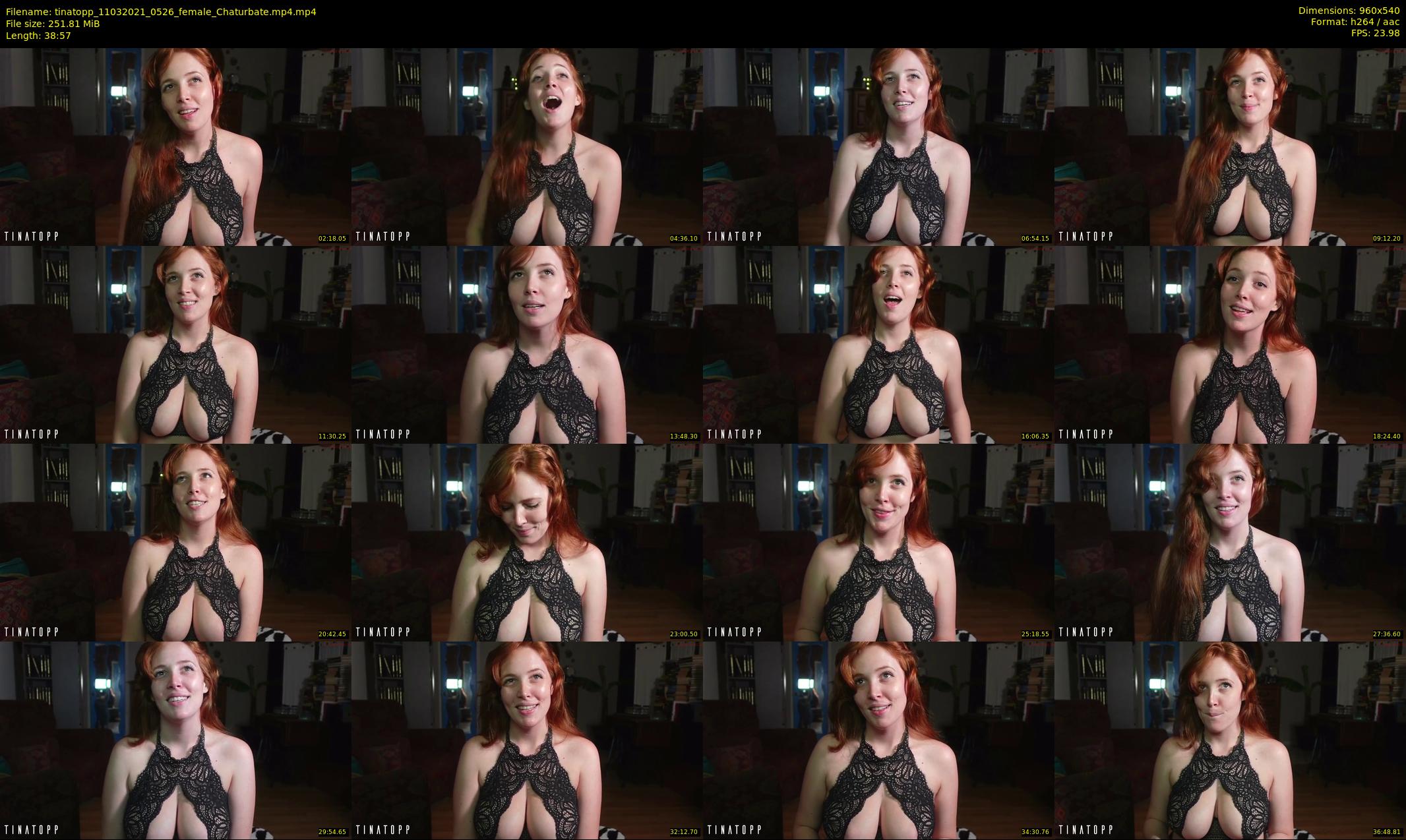 tinatopp — 39 minute Chaturbate female cam show recording, 480p, Mar 11, 2021