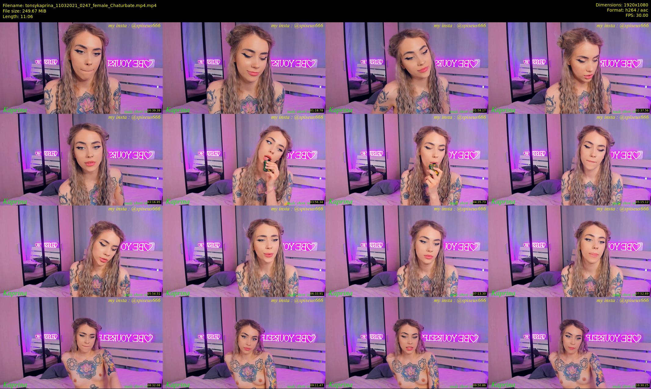 tonsykaprina — 12 minute Chaturbate couple cam show recording, 1080p, Mar 11, 2021