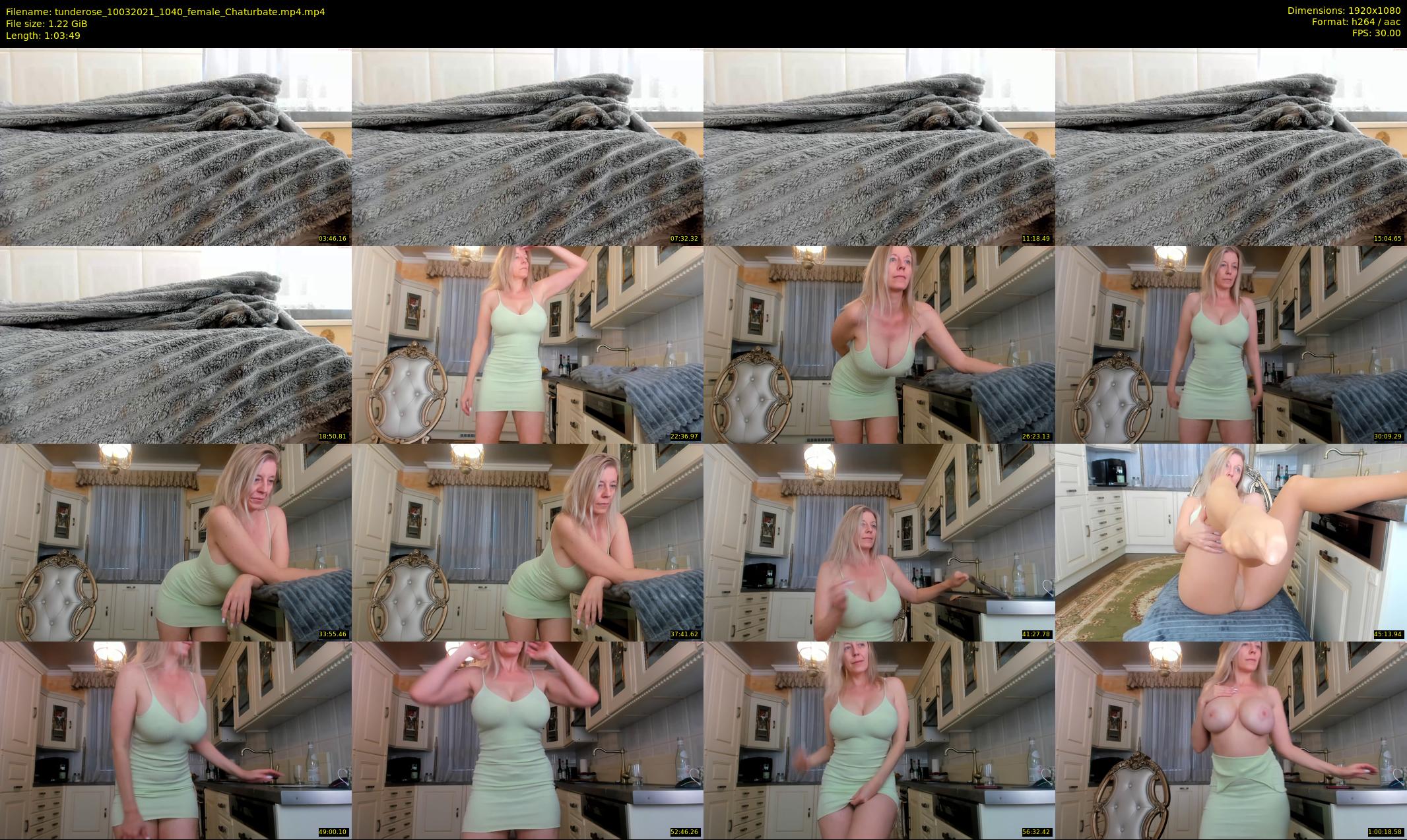 tunderose — 64 minute Chaturbate female cam show recording, 1080p, Mar 10, 2021