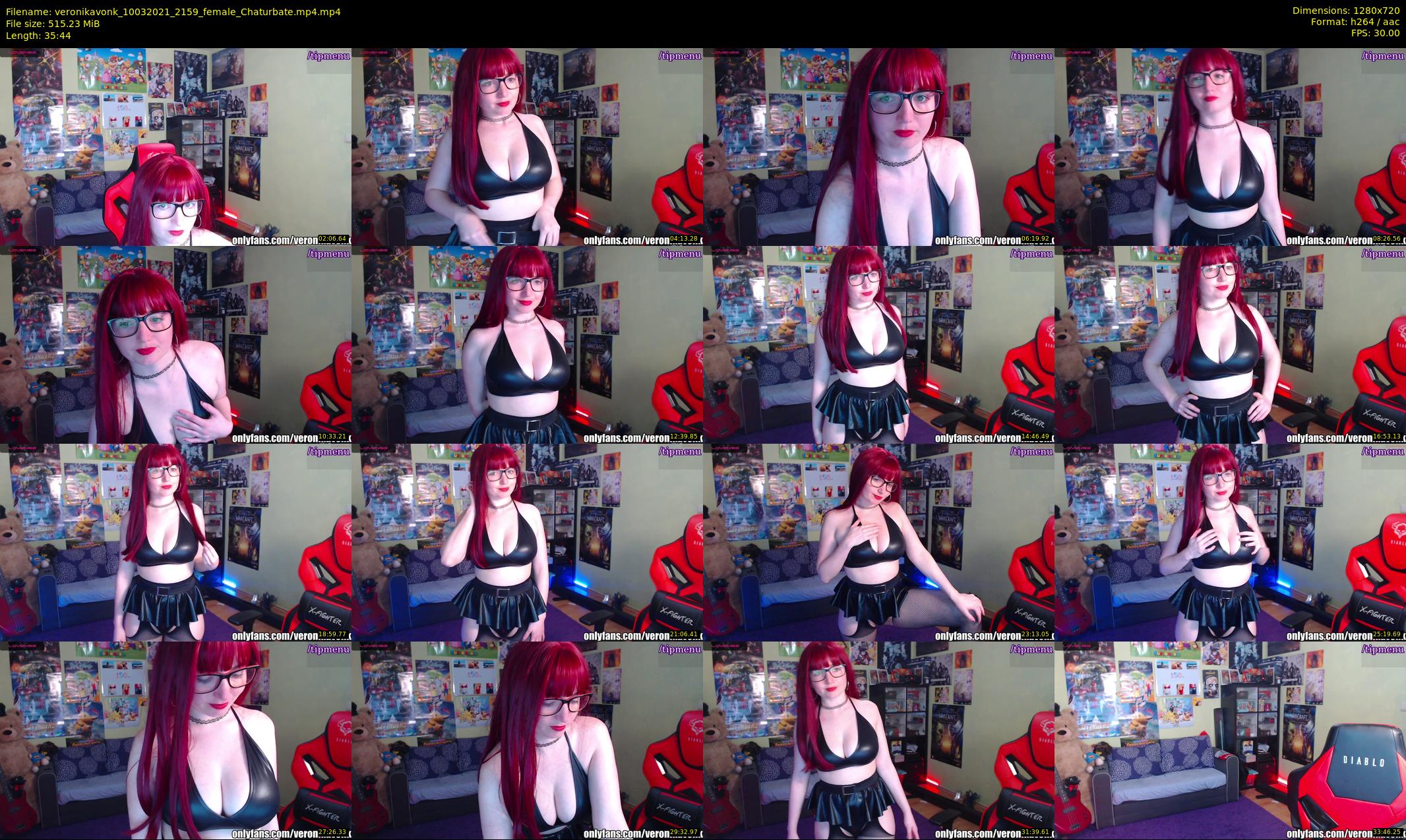 veronikavonk — 36 minute Chaturbate female cam show recording, 720p, Mar 10, 2021
