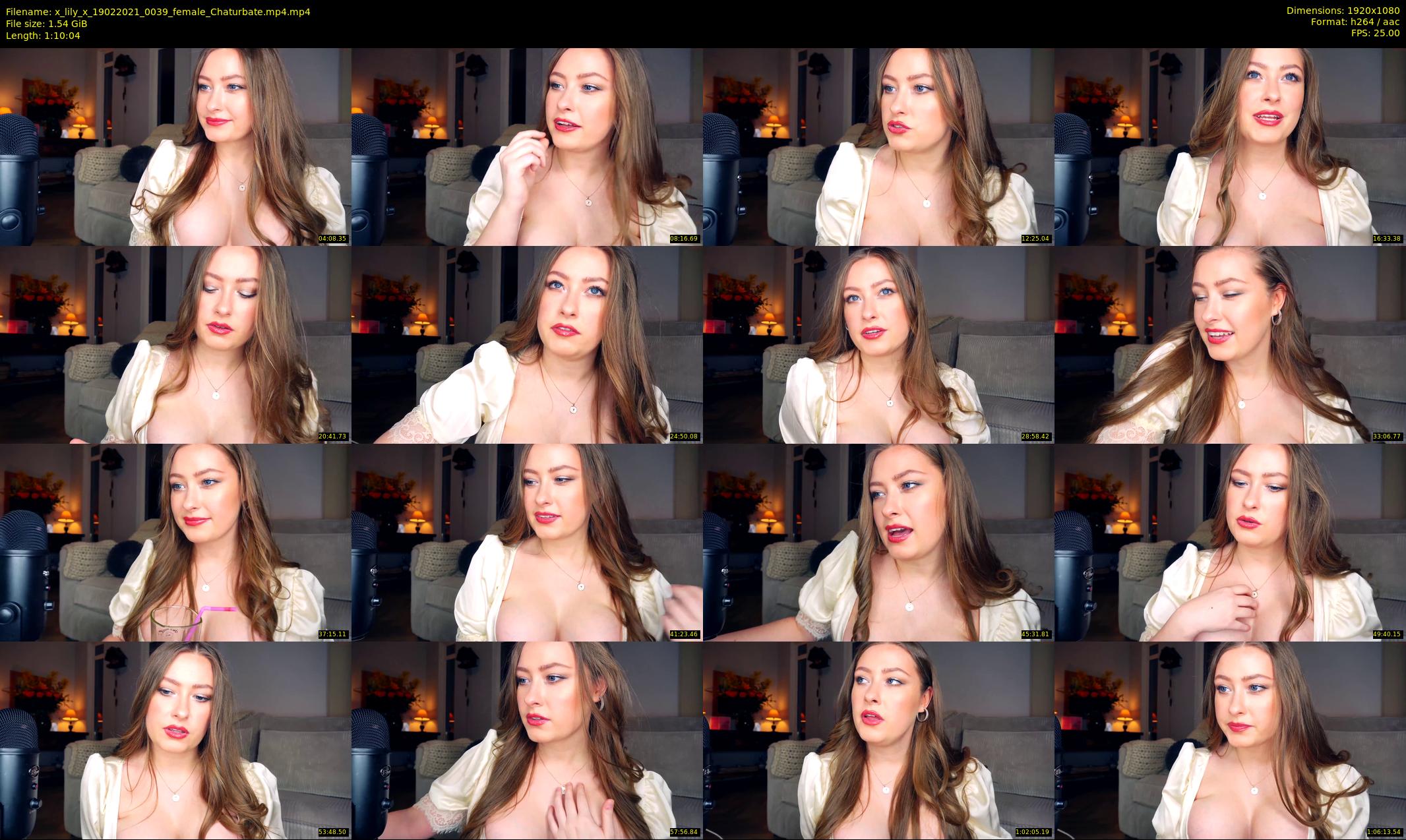 x_lily_x — 71 minute Chaturbate female cam show recording, 1080p, Feb 19, 2021