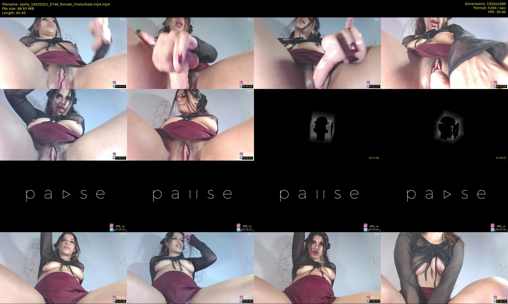 zyelly — 6 minute Chaturbate female cam show recording, 1080p, Mar 10, 2021