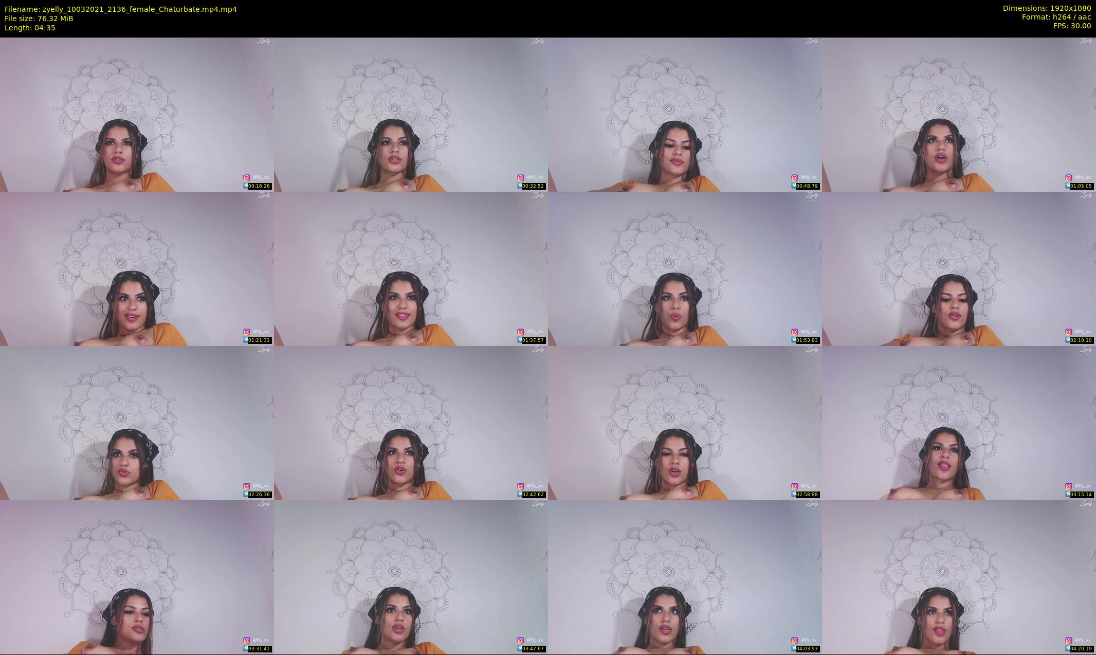 zyelly — 5 minute Chaturbate female cam show recording, 1080p, Mar 10, 2021
