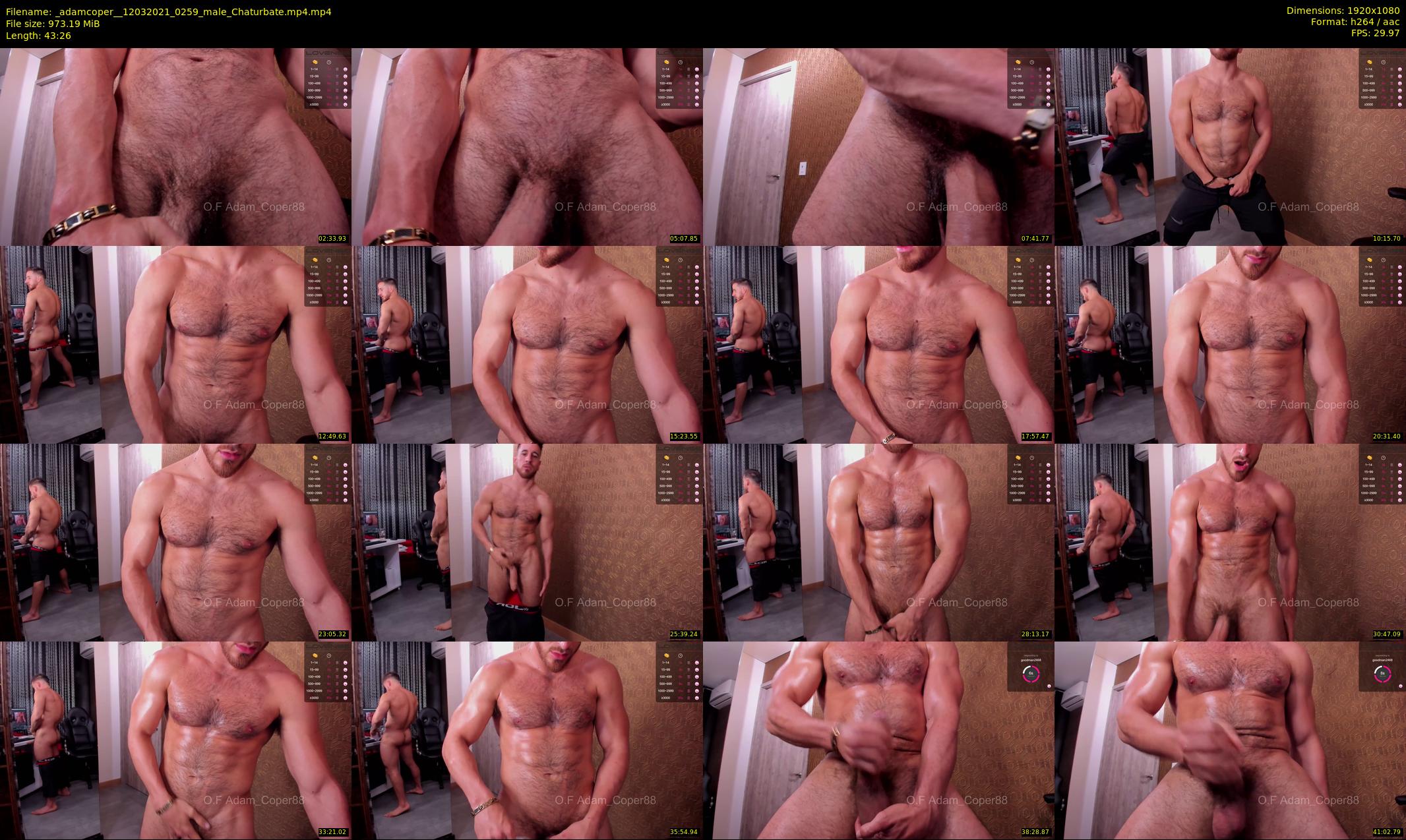 _adamcoper_ — 44 minute Chaturbate male cam show recording, 1080p, Mar 12, 2021