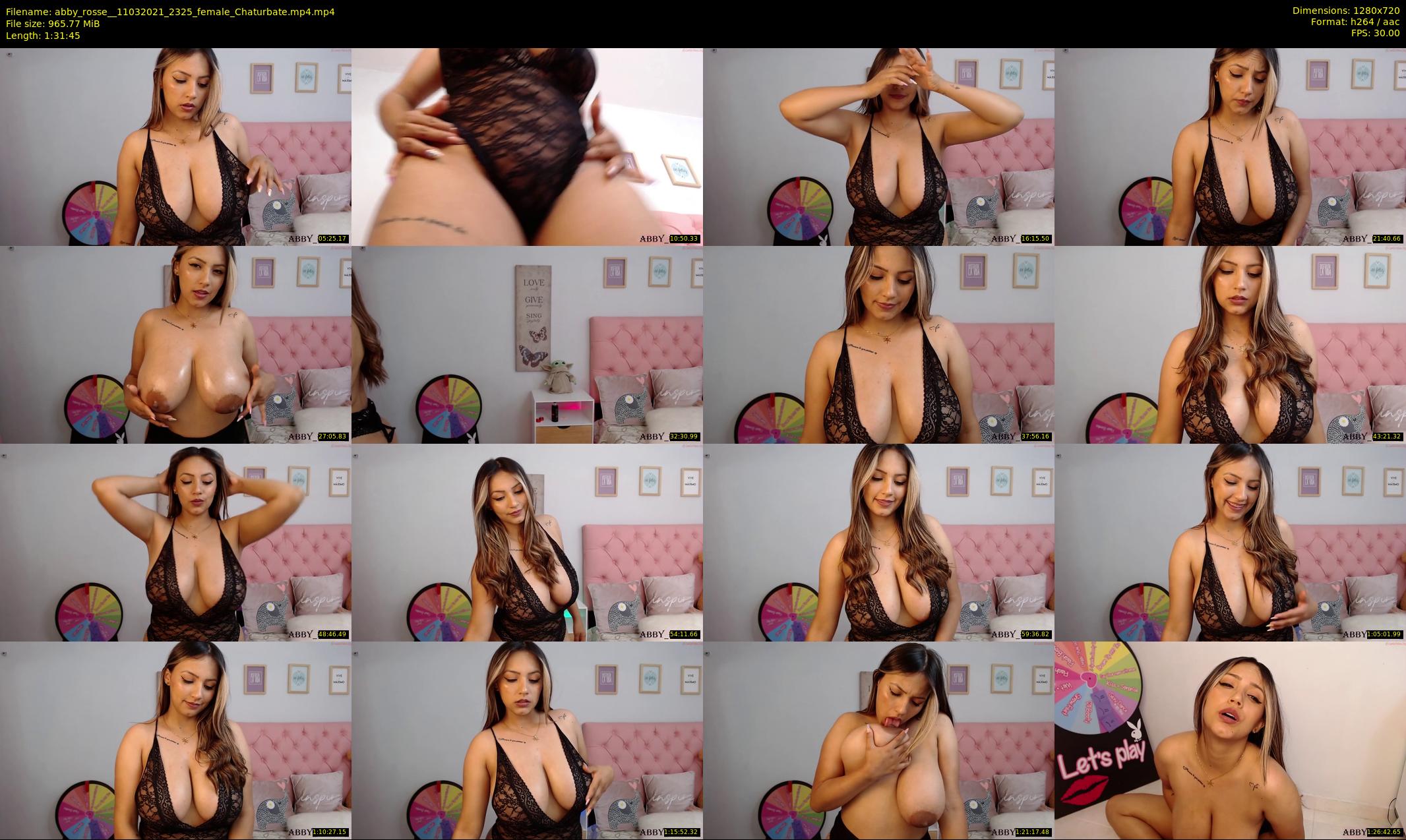 abby_rosse_ — 92 minute Chaturbate female cam show recording, 720p, Mar 11, 2021