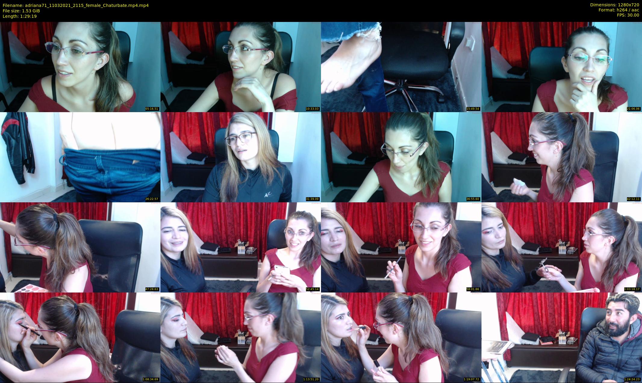 adriana71 — 90 minute Chaturbate couple cam show recording, 720p, Mar 11, 2021