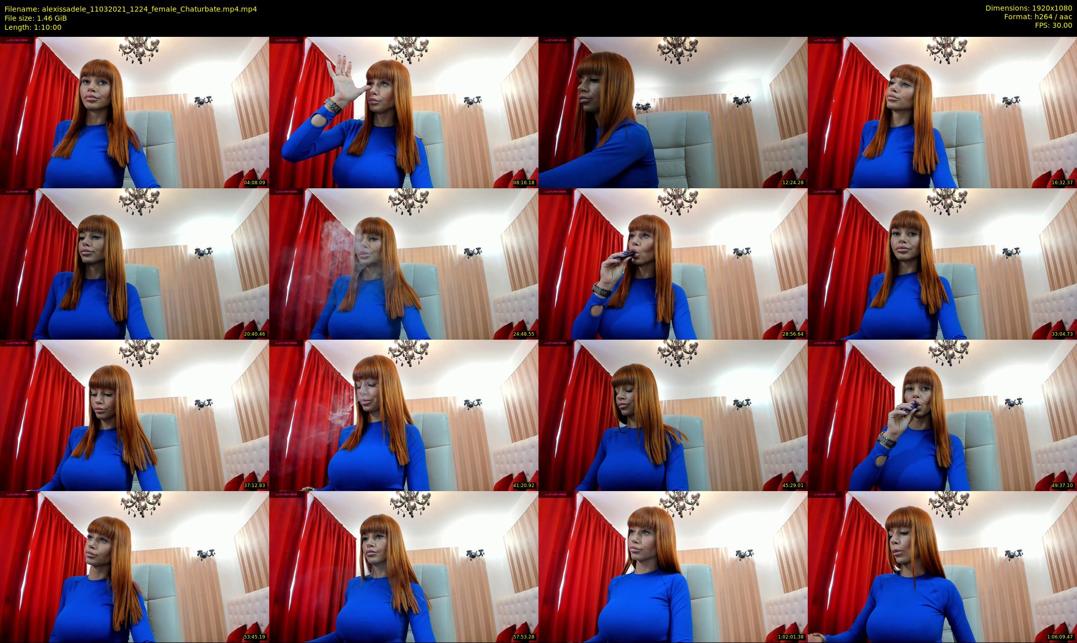 alexissadele — 70 minute Chaturbate female cam show recording, 1080p, Mar 11, 2021