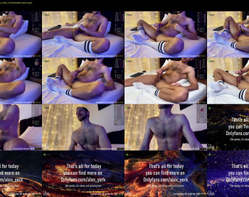 alexyork — 21 minute Chaturbate male cam show recording, 1080p, Mar 12, 2021