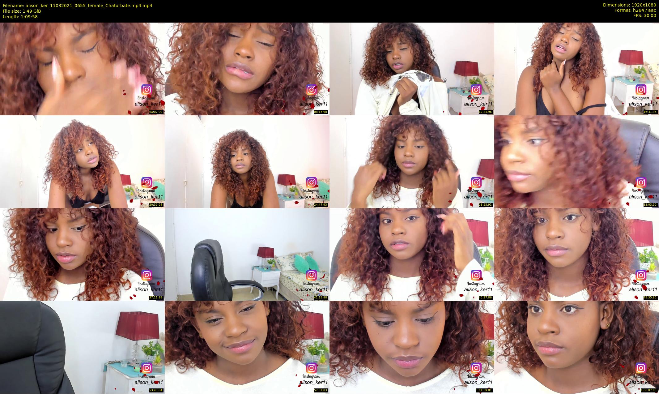 alison_ker — 70 minute Chaturbate female cam show recording, 1080p, Mar 11, 2021