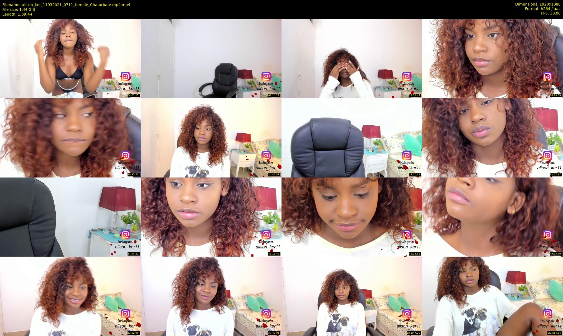 alison_ker — 70 minute Chaturbate female cam show recording, 1080p, Mar 11, 2021
