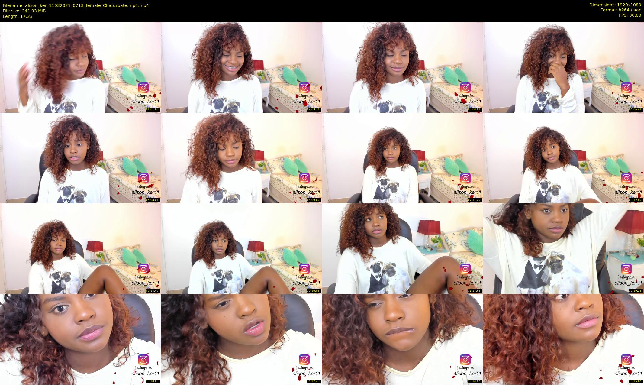 alison_ker — 18 minute Chaturbate female cam show recording, 1080p, Mar 11, 2021