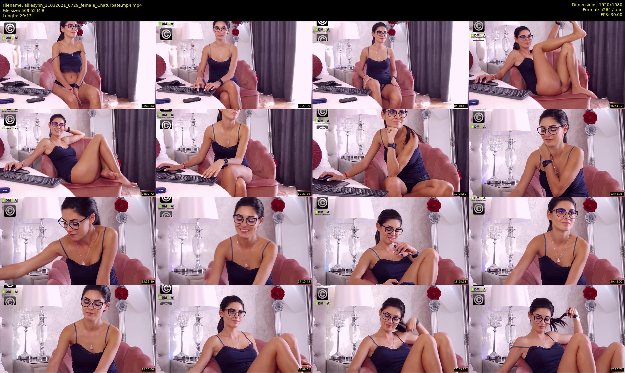 alliesynn — 30 minute Chaturbate female cam show recording, 1080p, Mar 11, 2021