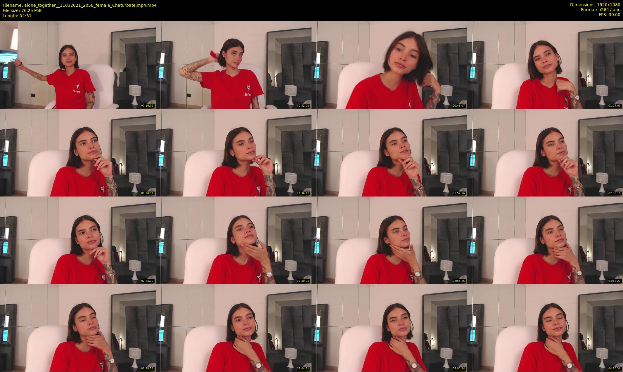 alone_together_ — 5 minute Chaturbate female cam show recording, 1080p, Mar 11, 2021