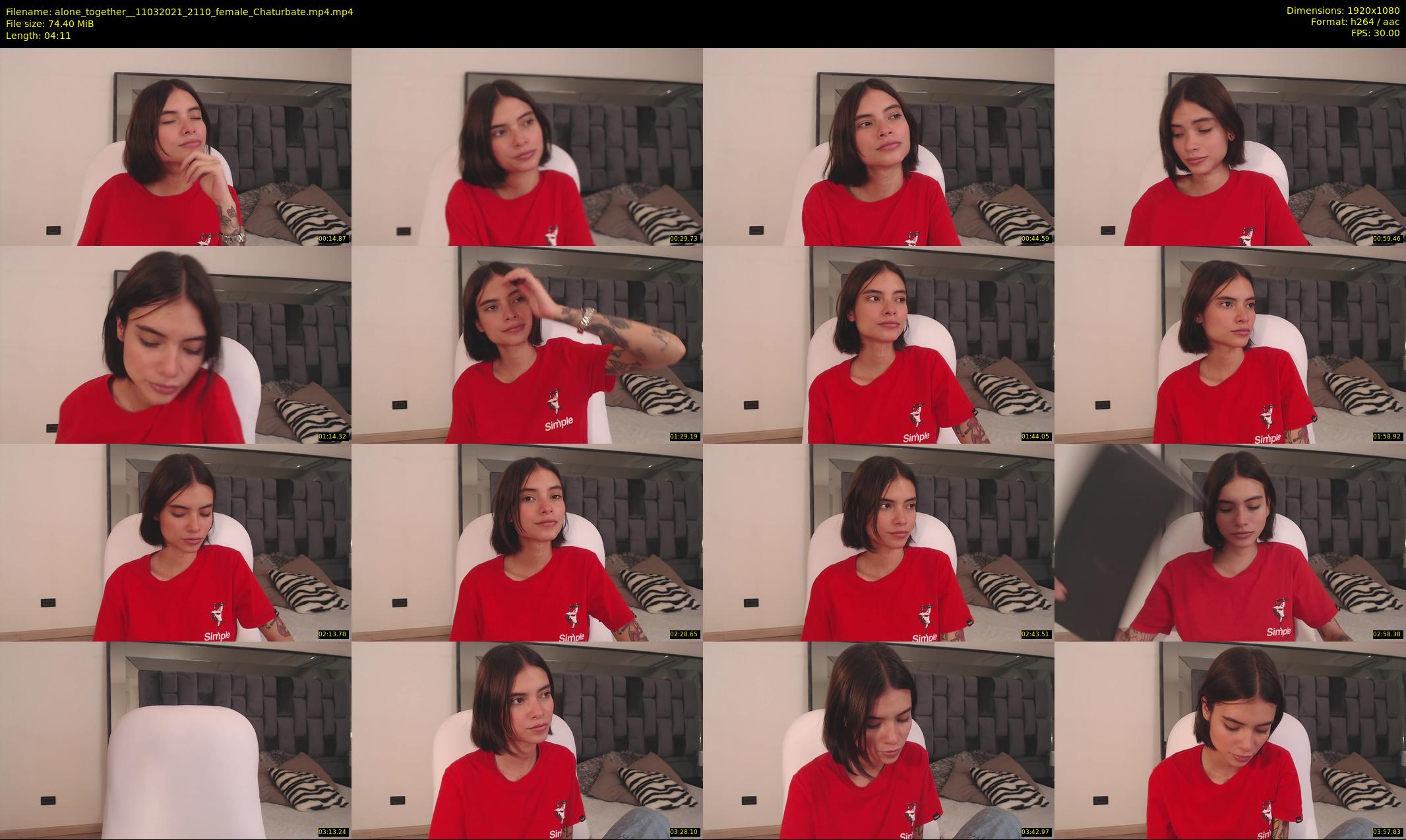 alone_together_ — 5 minute Chaturbate female cam show recording, 1080p, Mar 11, 2021