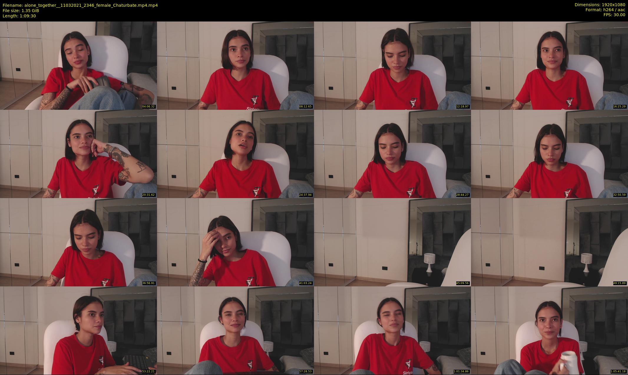 alone_together_ — 70 minute Chaturbate female cam show recording, 1080p, Mar 11, 2021