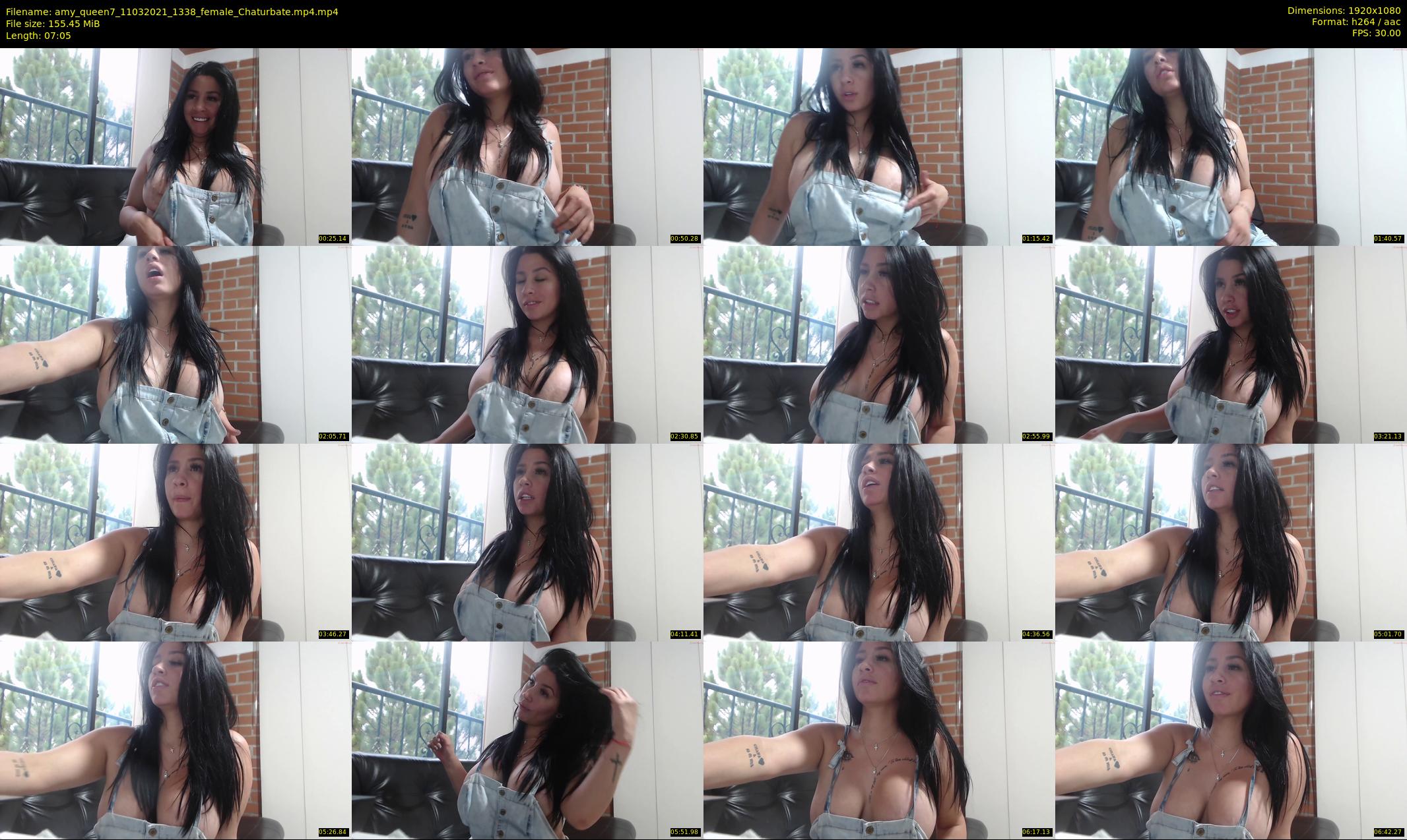 amy_queen7 — 8 minute Chaturbate female cam show recording, 1080p, Mar 11, 2021