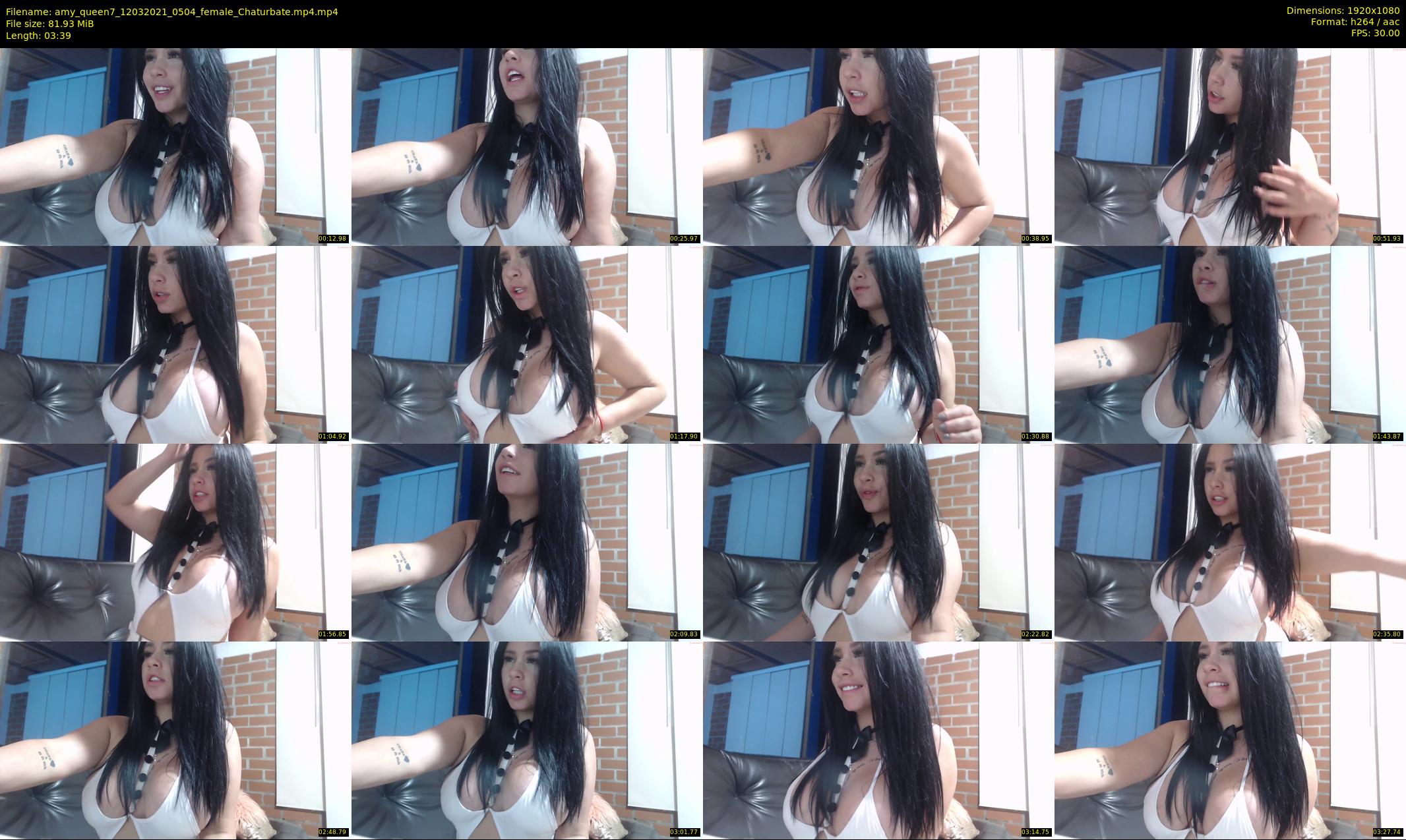 amy_queen7 — 4 minute Chaturbate female cam show recording, 1080p, Mar 12, 2021
