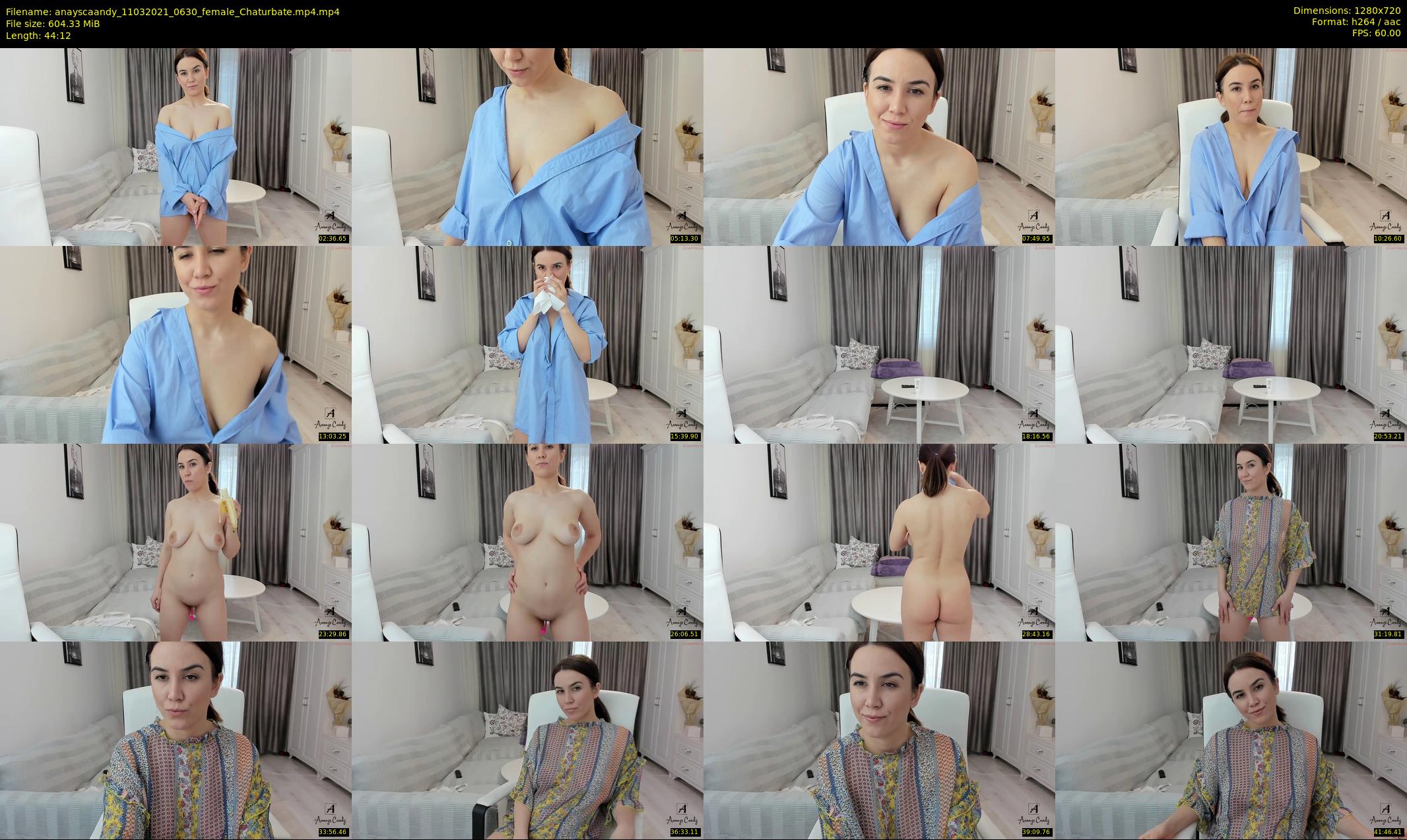 anayscaandy — 45 minute Chaturbate female cam show recording, 720p, Mar 11, 2021