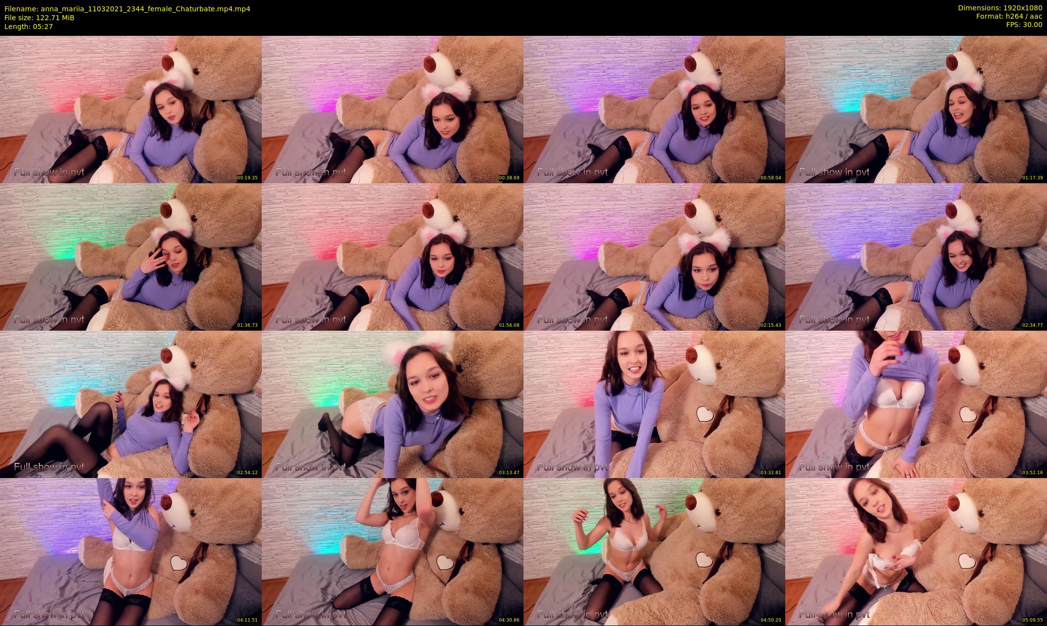 anna_mariia — 6 minute Chaturbate couple cam show recording, 1080p, Mar 11, 2021