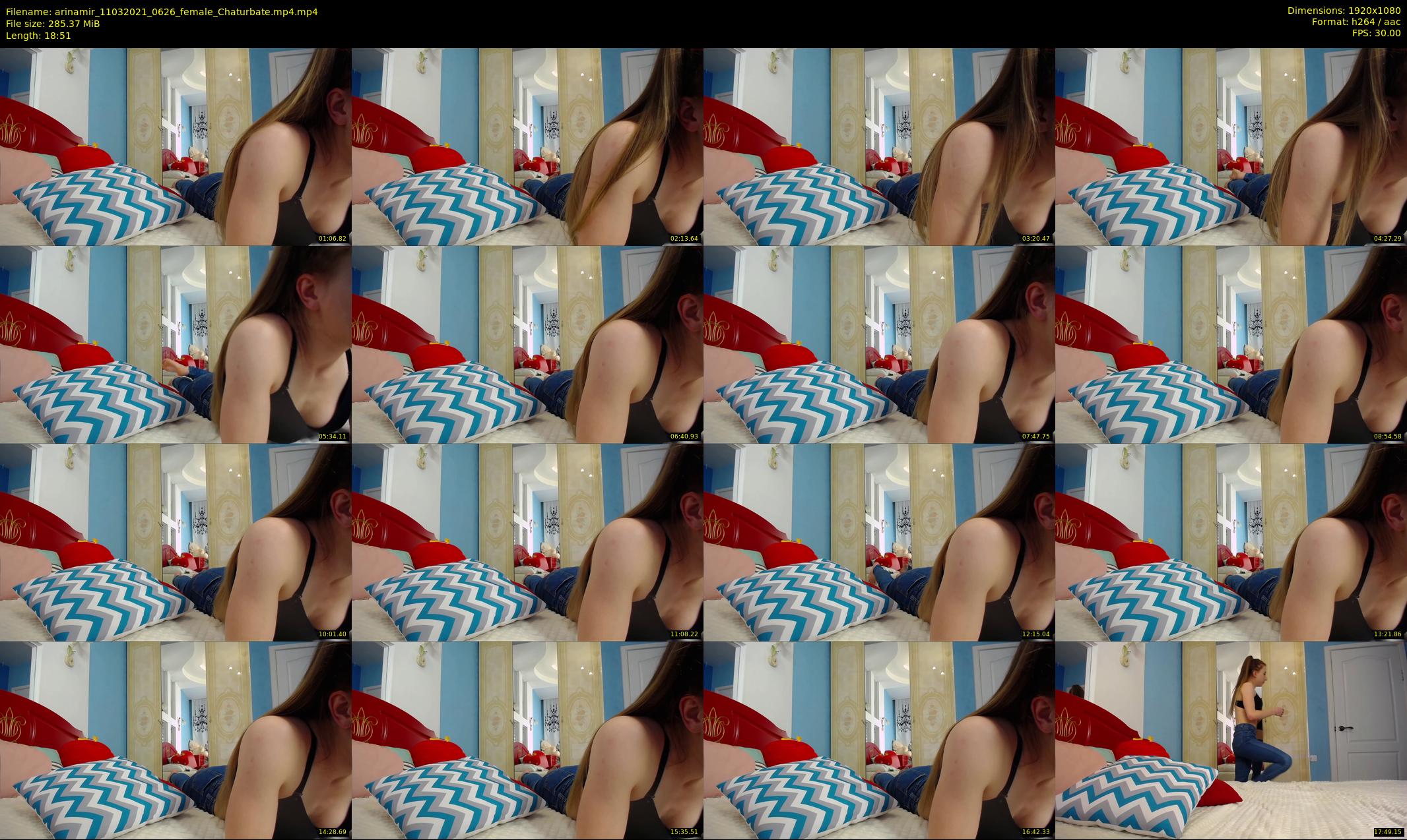 arinamir — 19 minute Chaturbate female cam show recording, 1080p, Mar 11, 2021