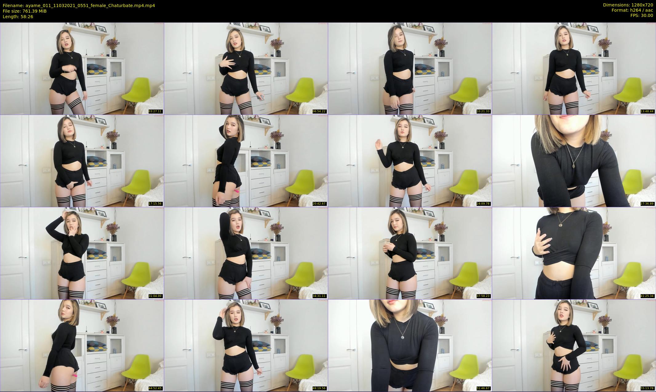 ayame_011 — 59 minute Chaturbate female cam show recording, 720p, Mar 11, 2021
