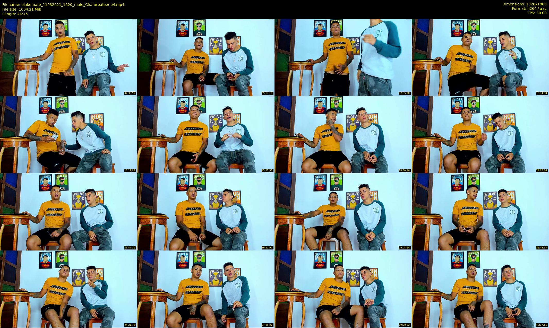 blakemate — 45 minute Chaturbate male cam show recording, 1080p, Mar 11, 2021