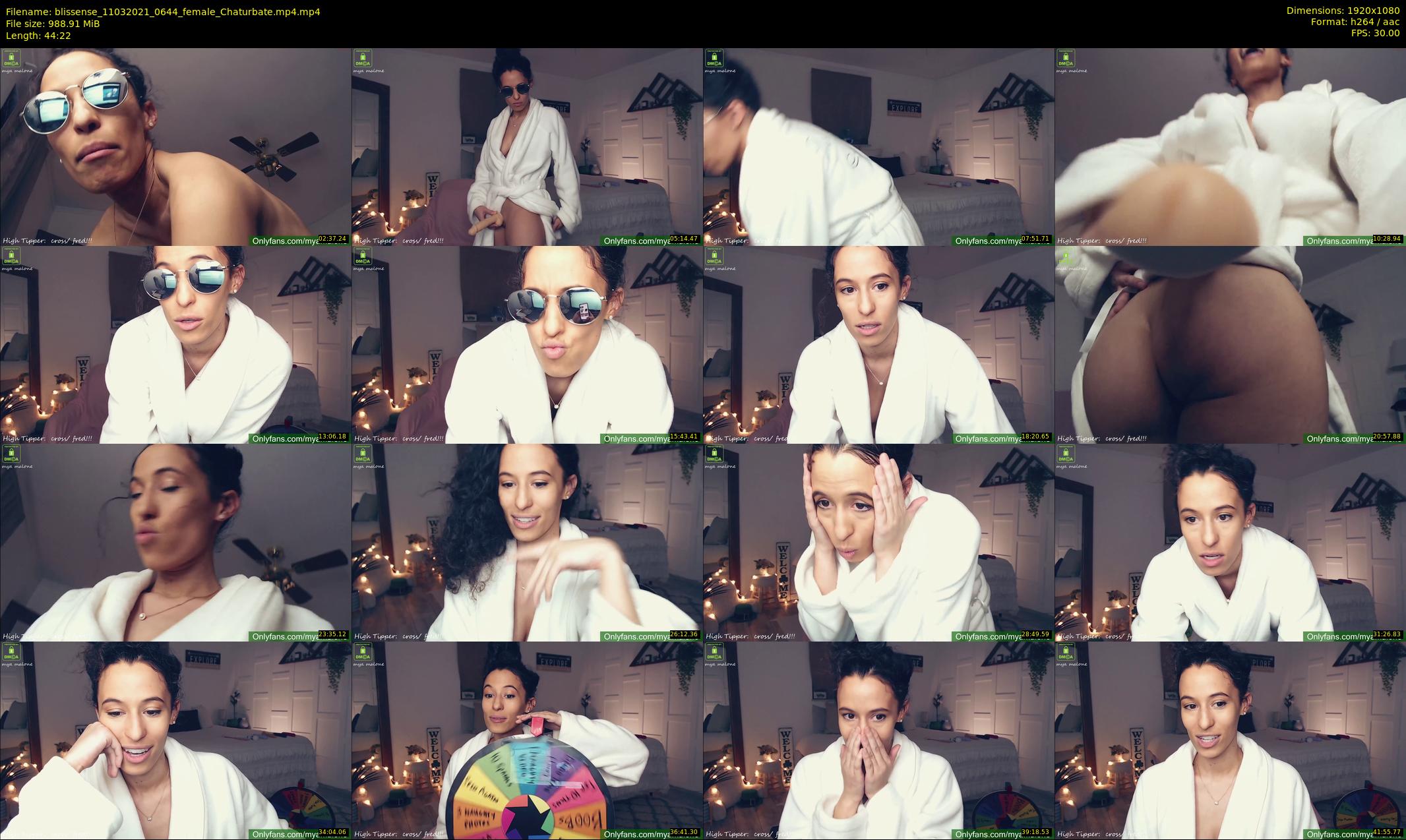 blissense — 45 minute Chaturbate female cam show recording, 1080p, Mar 11, 2021