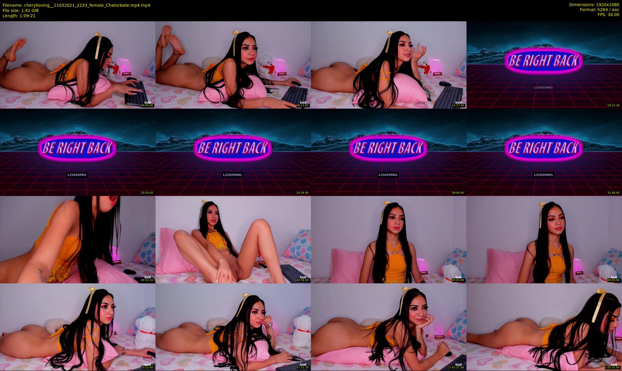 cherylloving_ — 70 minute Chaturbate female cam show recording, 1080p, Mar 11, 2021