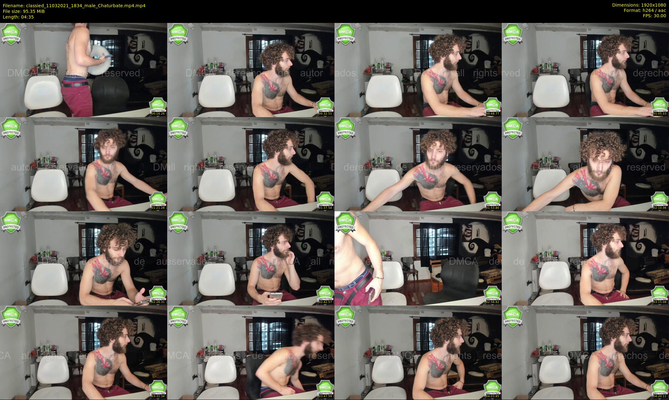 classied — 5 minute Chaturbate male cam show recording, 1080p, Mar 11, 2021