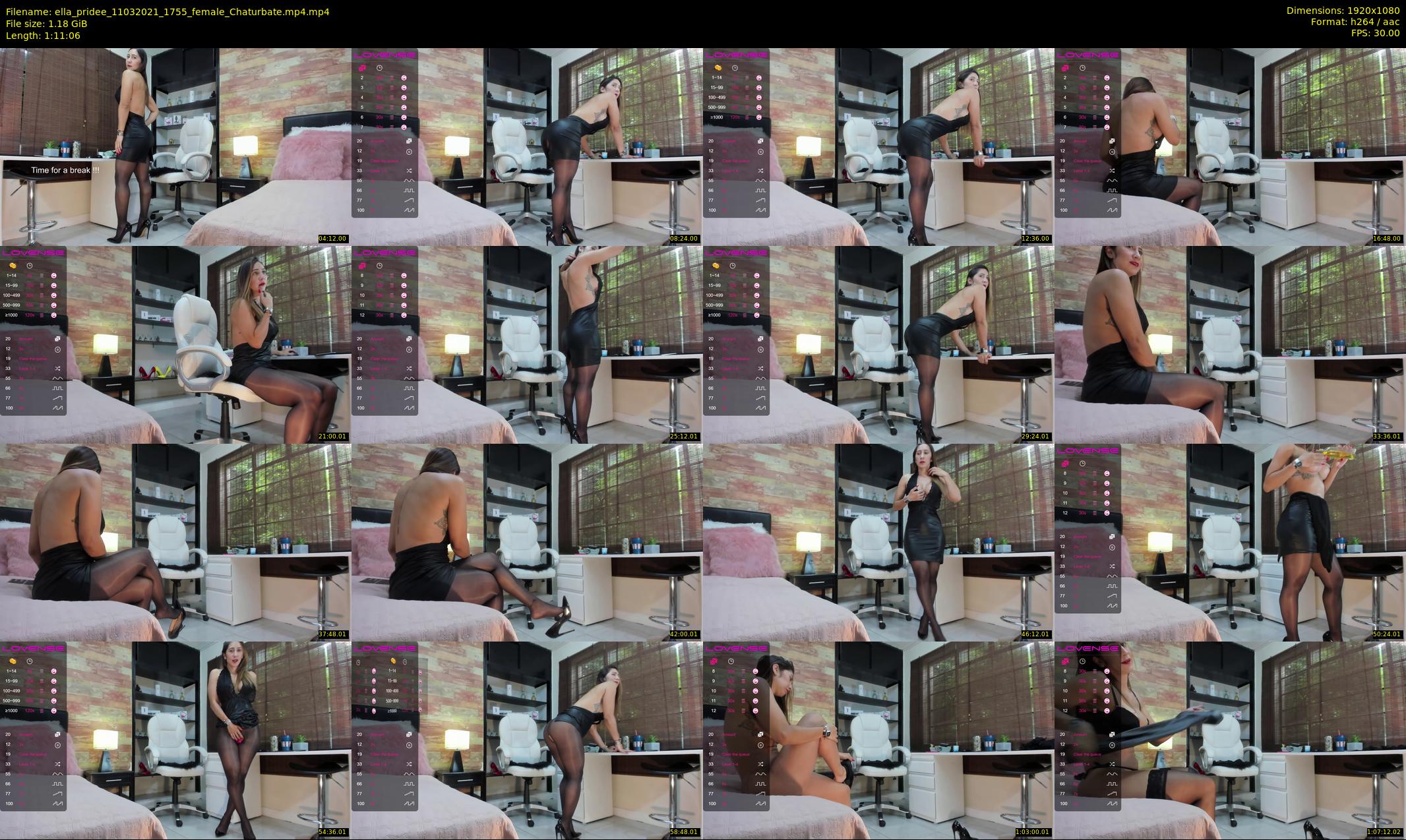 ella_pridee — 72 minute Chaturbate female cam show recording, 1080p, Mar 11, 2021