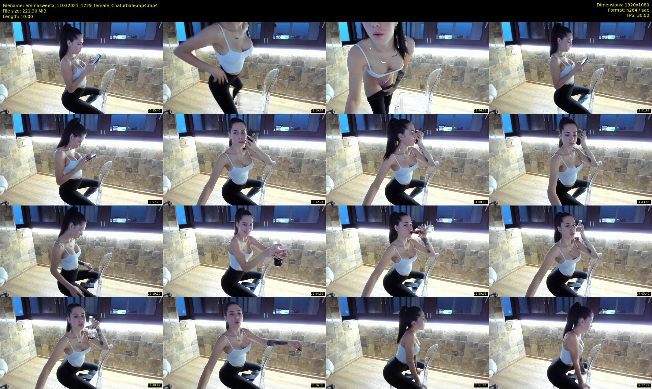 emmasweetx — 10 minute Chaturbate couple cam show recording, 1080p, Mar 11, 2021