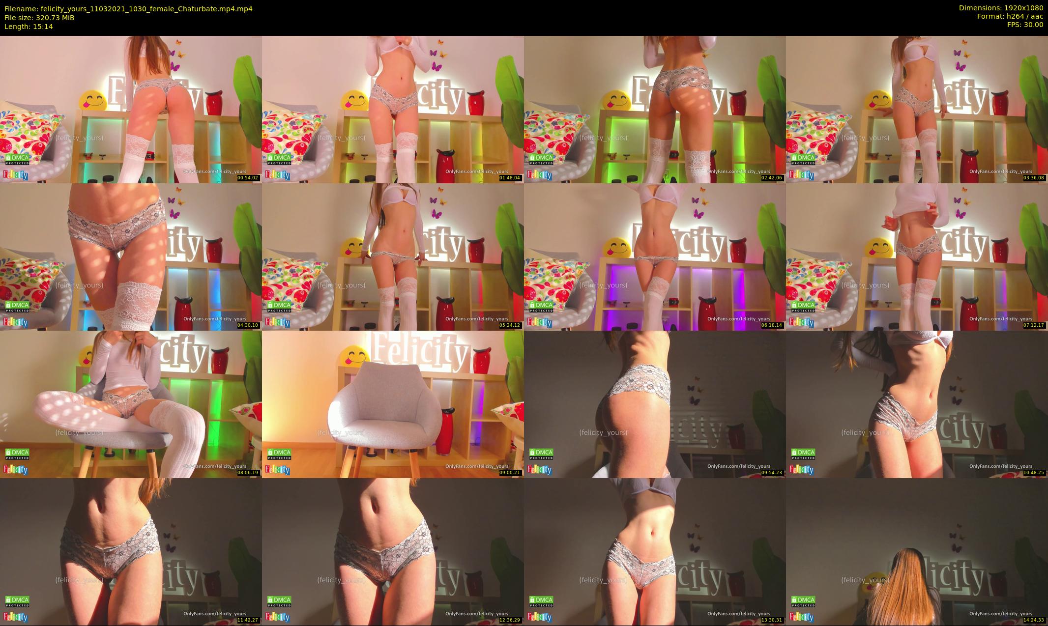 felicity_yours — 16 minute Chaturbate female cam show recording, 1080p, Mar 11, 2021