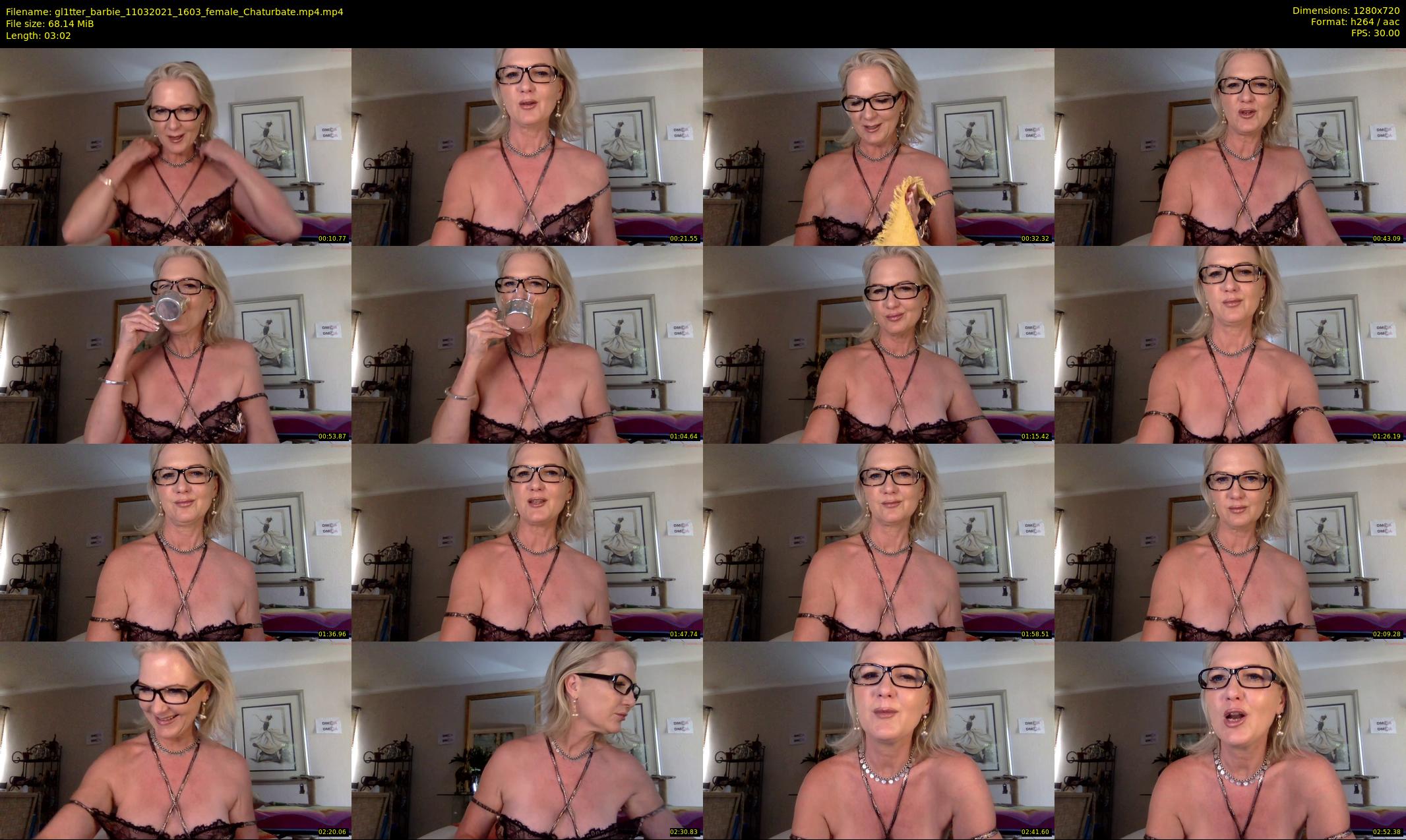 gl1tter_barbie — 4 minute Chaturbate female cam show recording, 720p, Mar 11, 2021