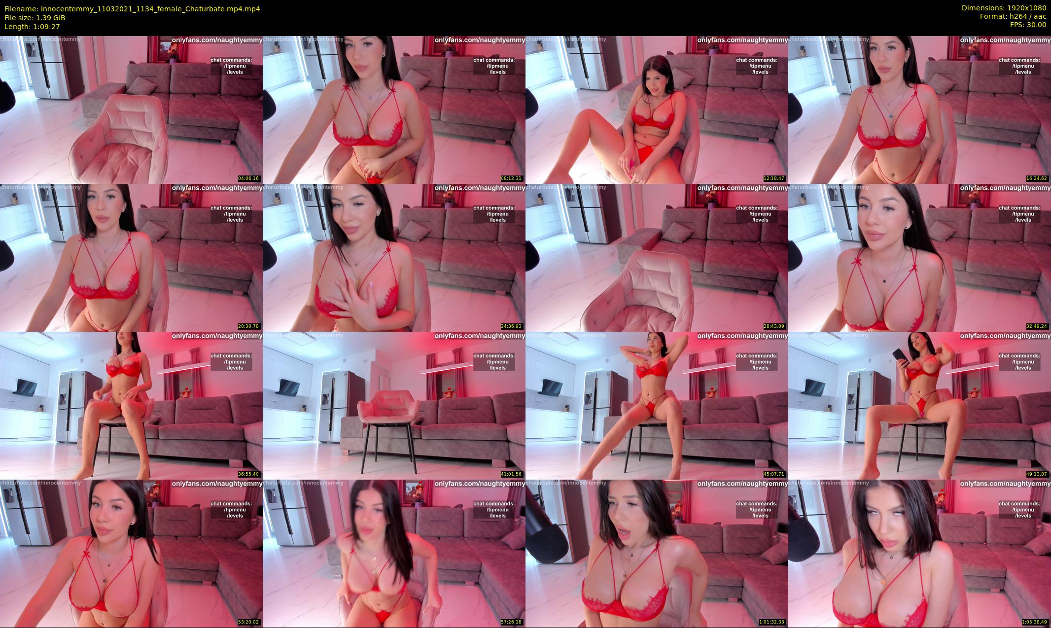 innocentemmy — 70 minute Chaturbate female cam show recording, 1080p, Mar 11, 2021