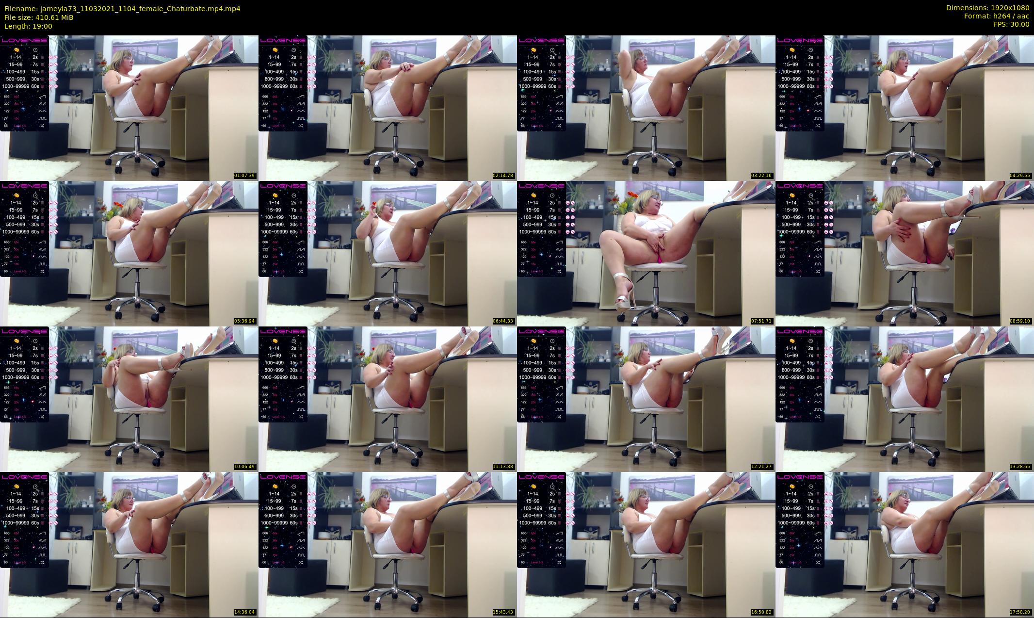 jameyla73 — 19 minute Chaturbate female cam show recording, 1080p, Mar 11, 2021