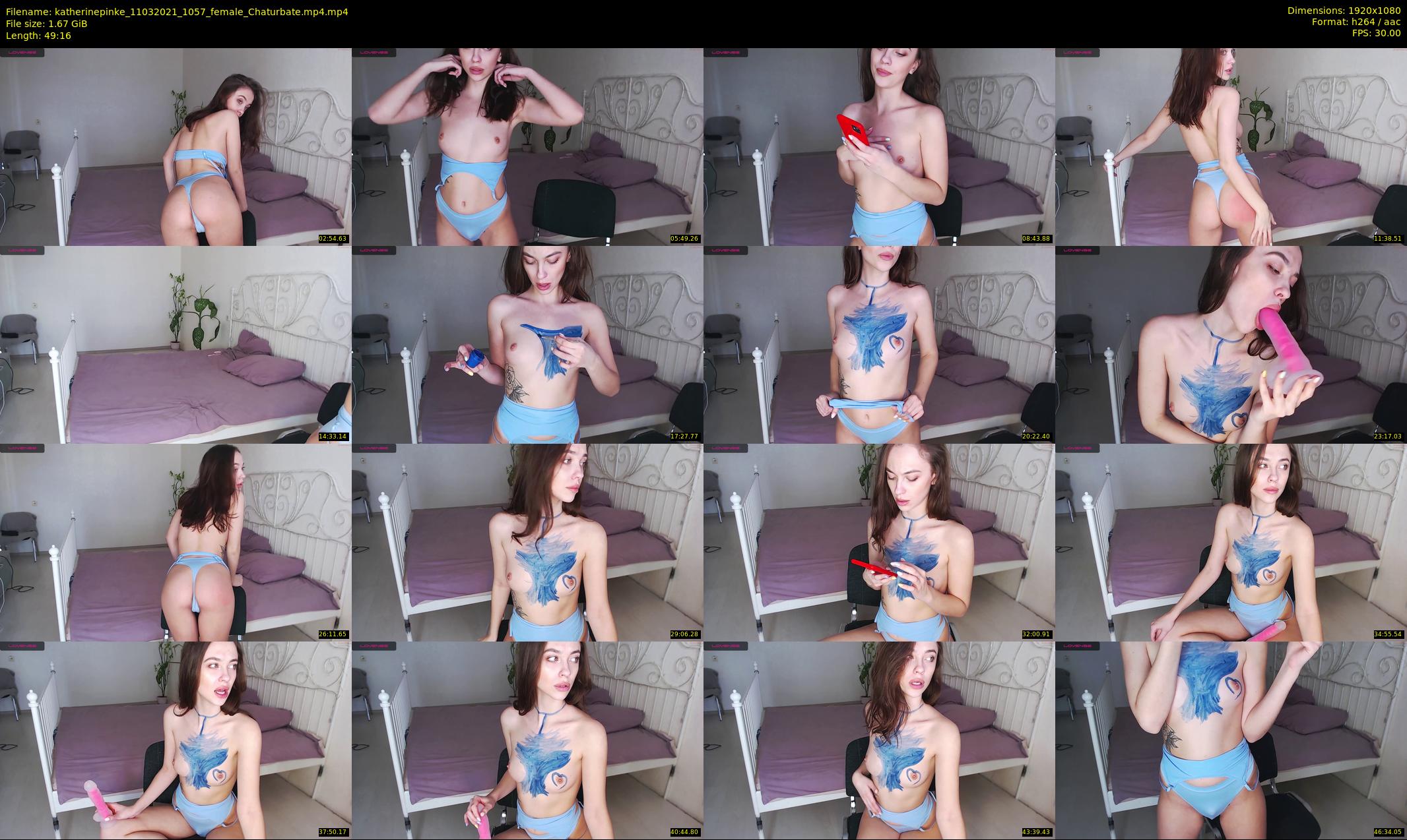 katherinepinke — 50 minute Chaturbate female cam show recording, 1080p, Mar 11, 2021