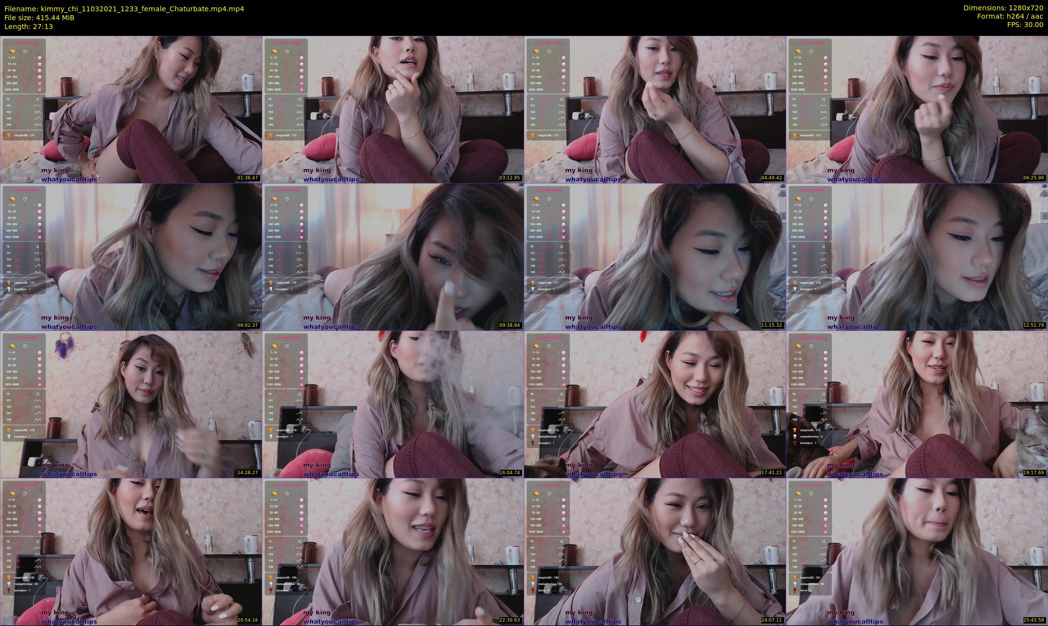 kimmy_chi — 28 minute Chaturbate female cam show recording, 720p, Mar 11, 2021